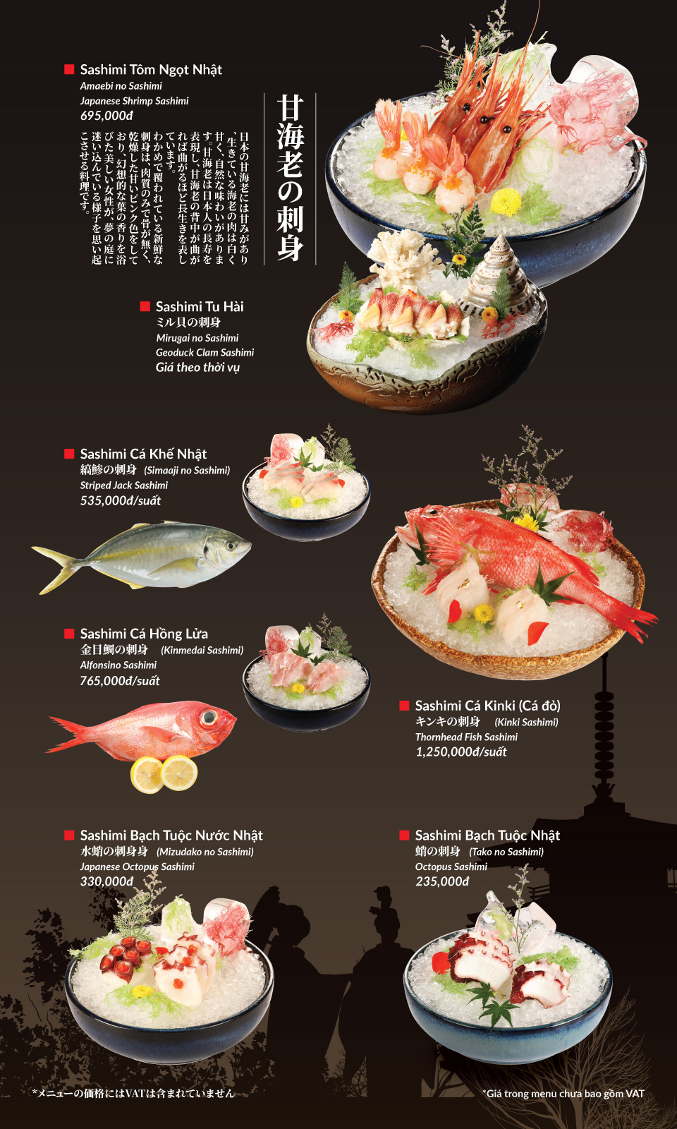 Menu Hatoyama - Vạn Phúc 13 