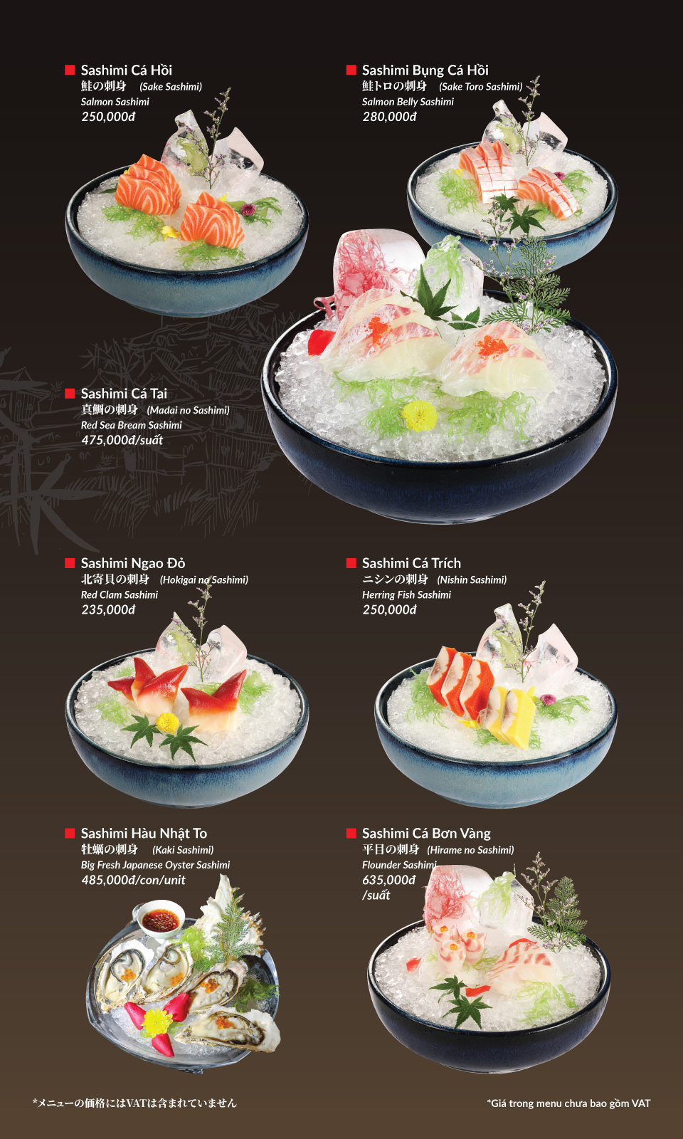 Menu Hatoyama - Vạn Phúc 14 