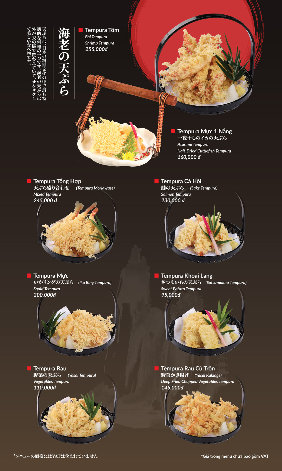 Menu Hatoyama - Vạn Phúc 39 