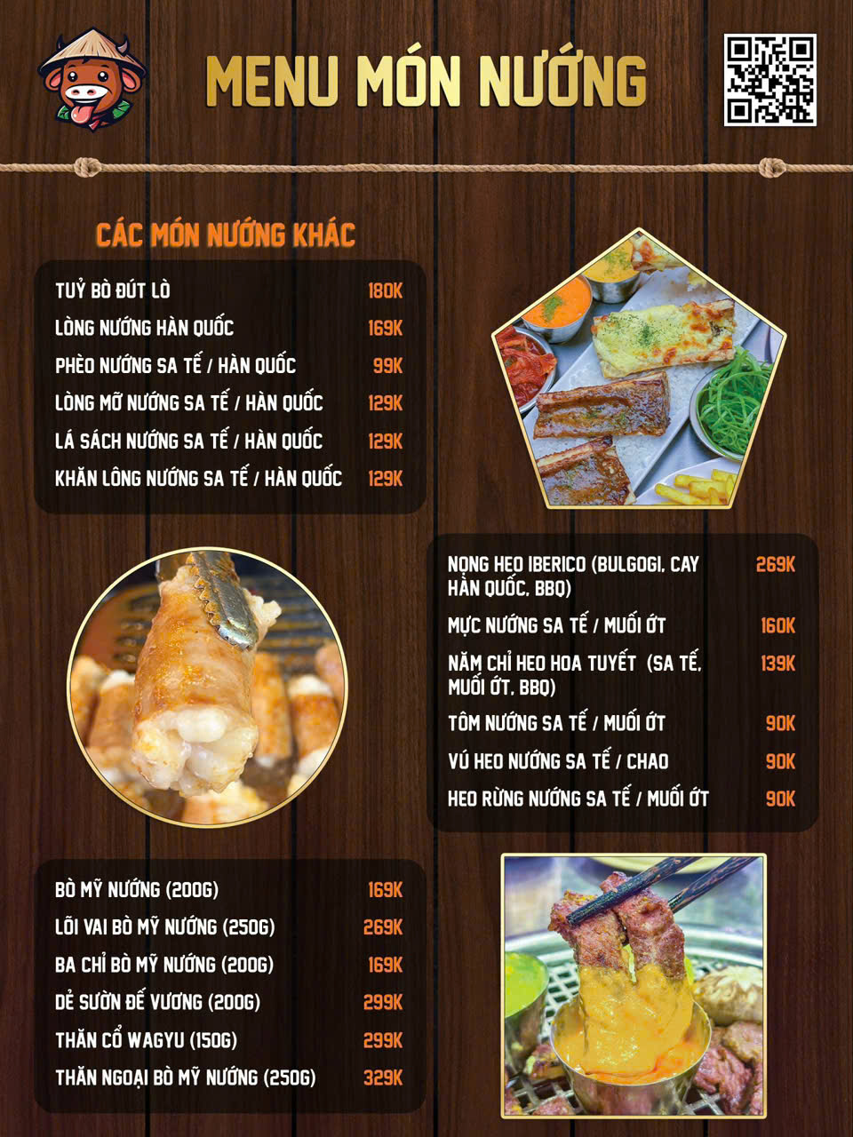 Menu Thế Giới Bò - Vĩnh Khánh 1 