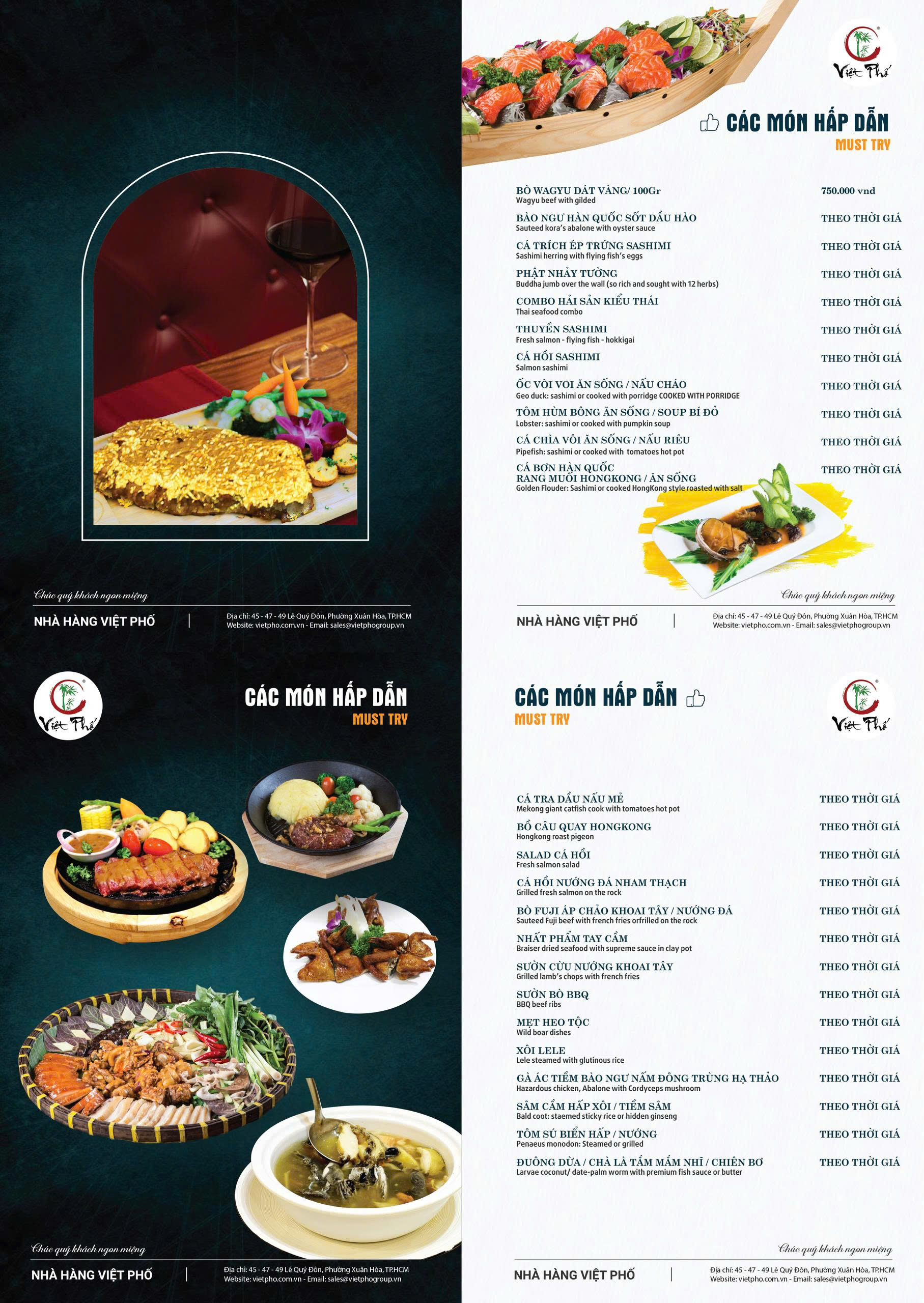 Menu Việt Phố - 45,47,49 Lê Quý Đôn  5 