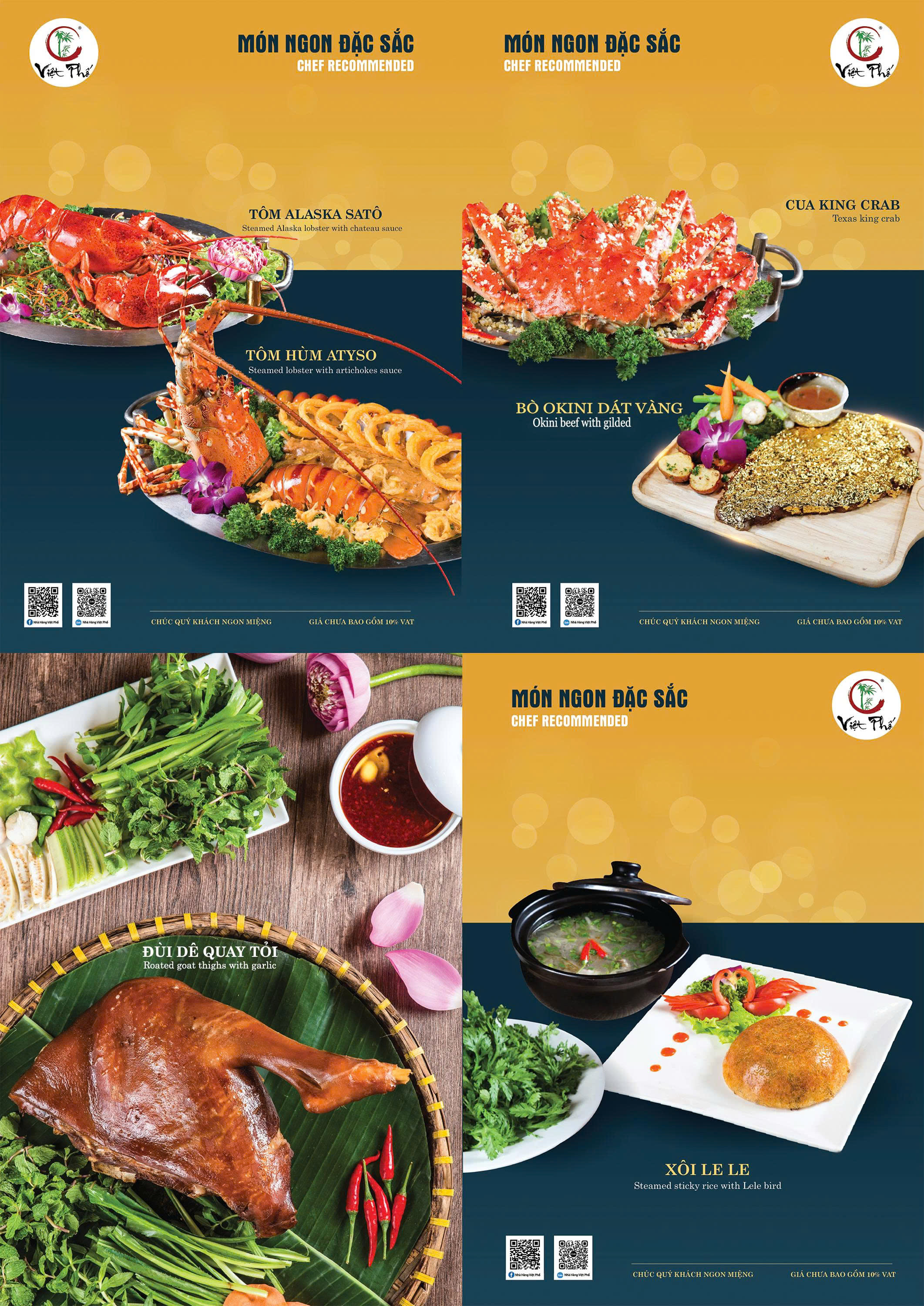 Menu Việt Phố - 45,47,49 Lê Quý Đôn  1 