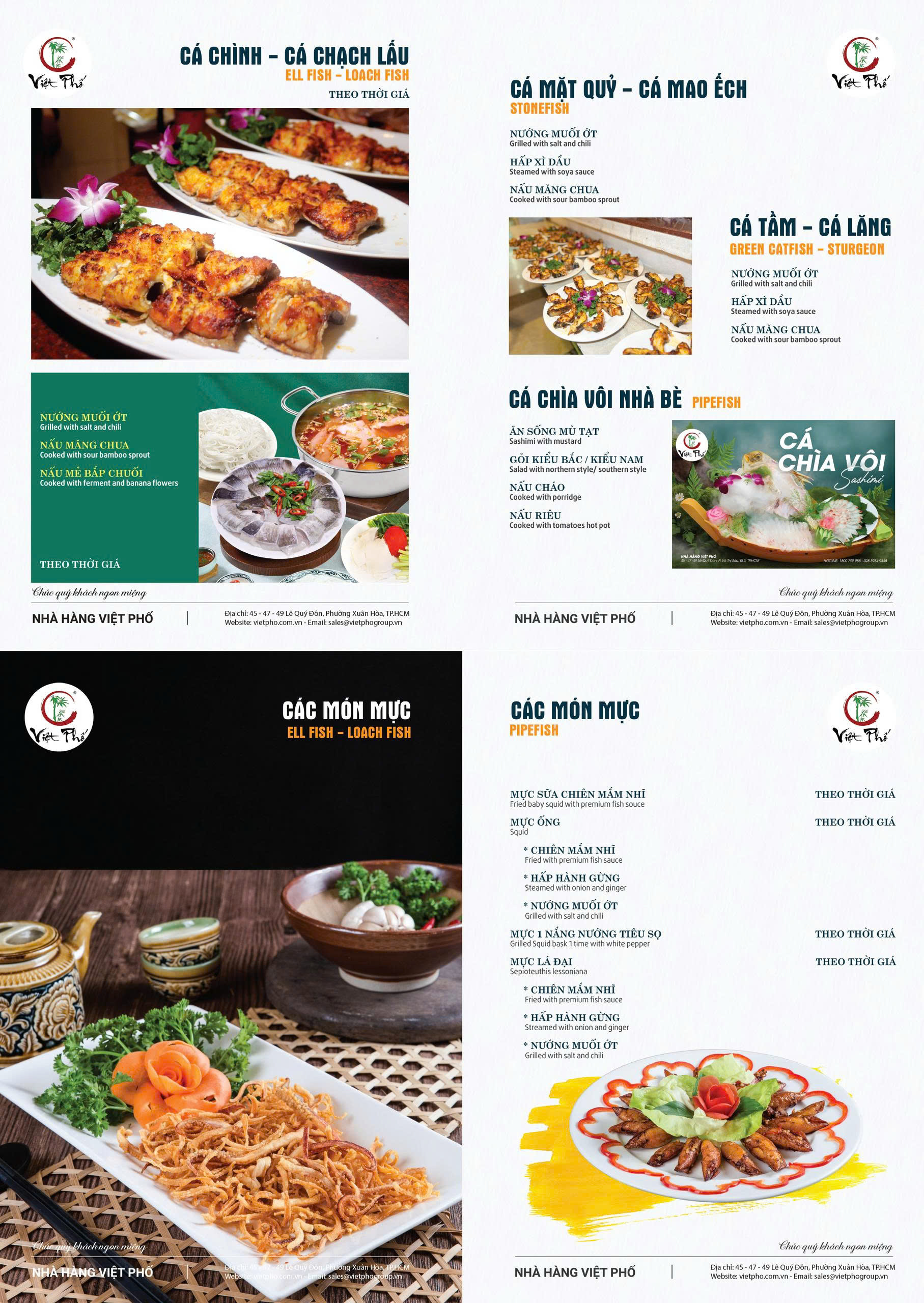 Menu Việt Phố - 45,47,49 Lê Quý Đôn  6 