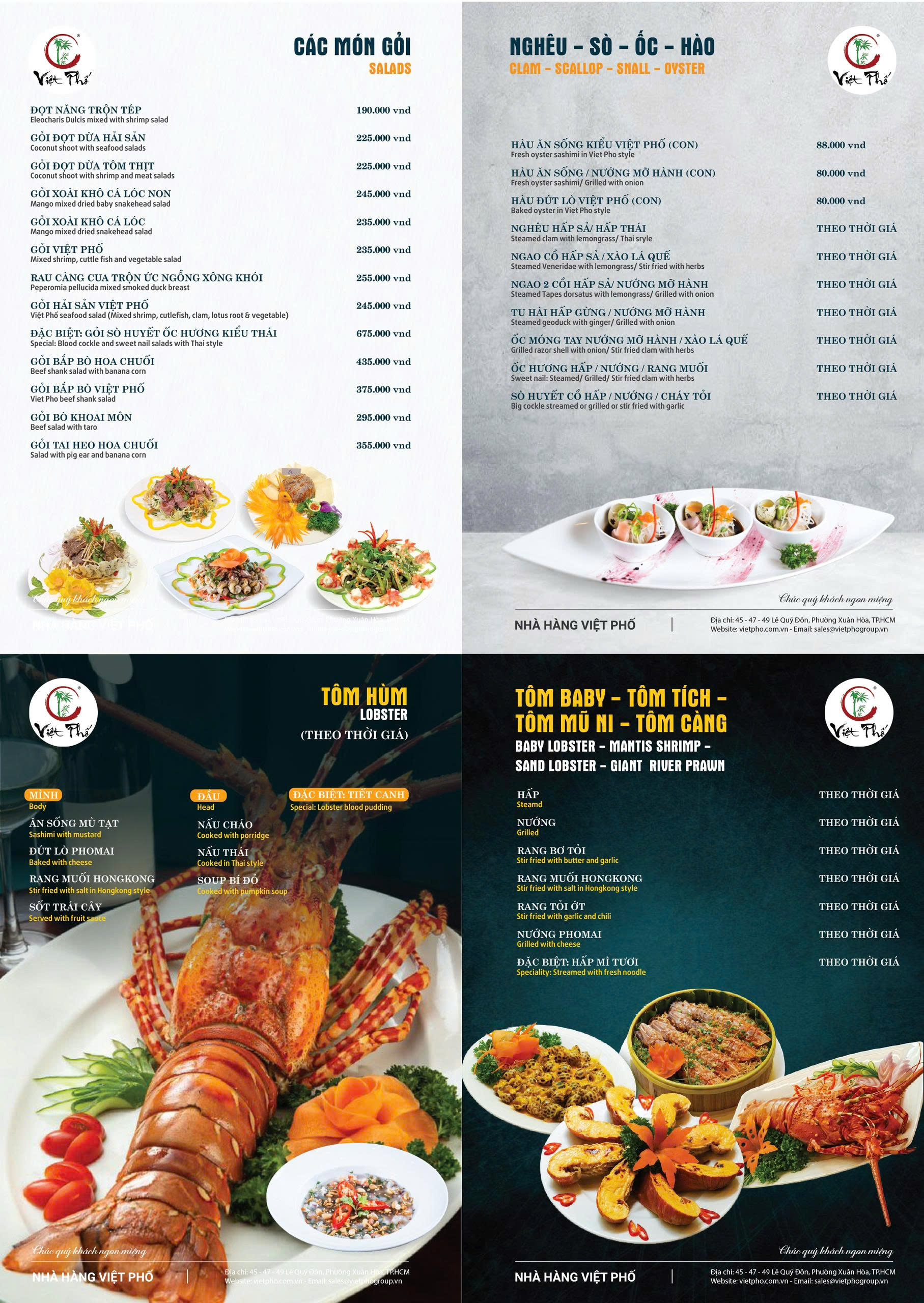 Menu Việt Phố - 45,47,49 Lê Quý Đôn  8 
