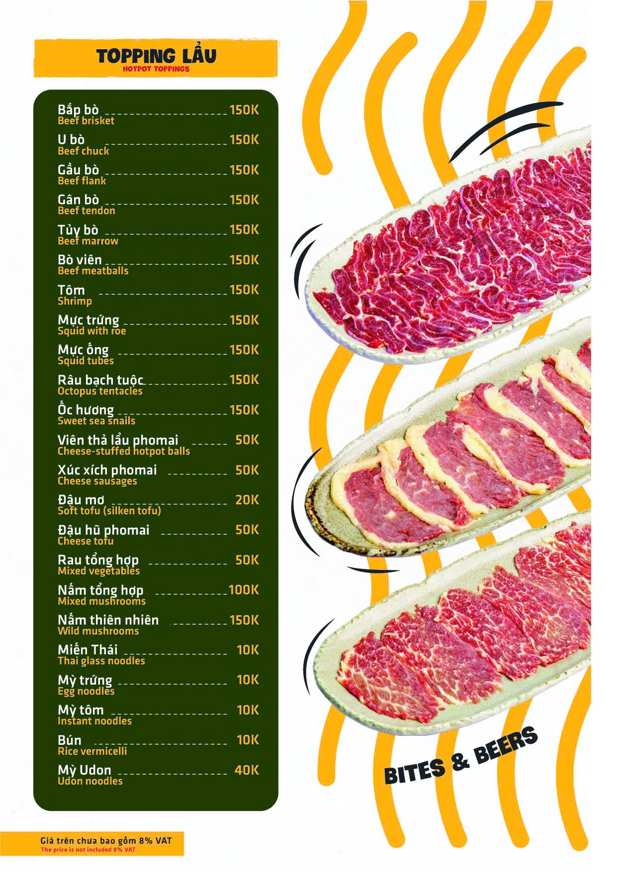 Menu Z'One - Lý Thường Kiệt 1 