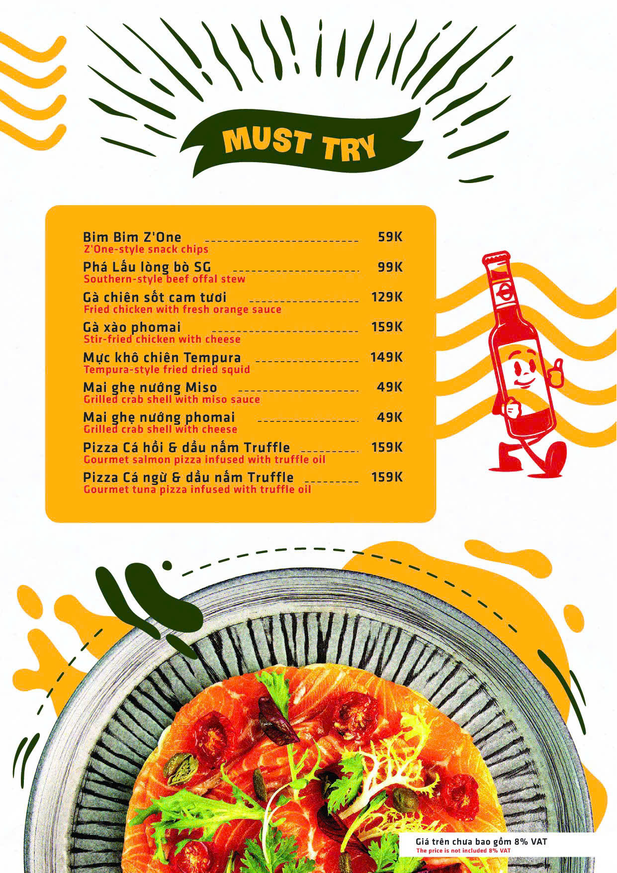 Menu Z'One - Lý Thường Kiệt 6 