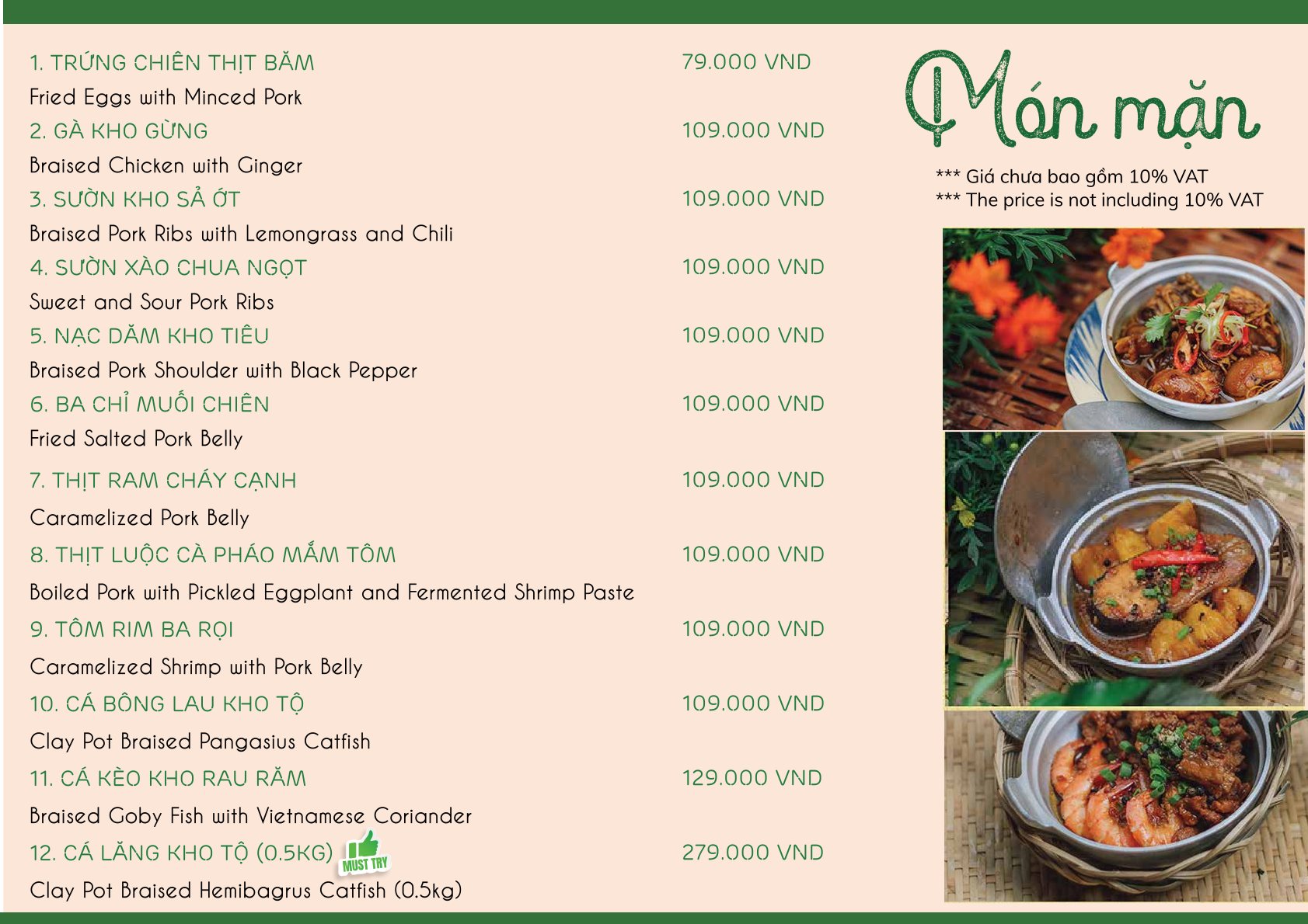 Menu Saigon Palm - Lê Thị Hồng Gấm 6 