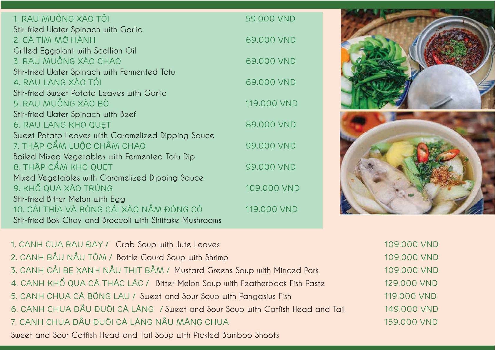 Menu Saigon Palm - Lê Thị Hồng Gấm 7 