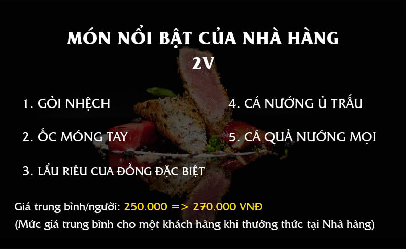 Menu PasGo Test 1 - Hồ Tây 1