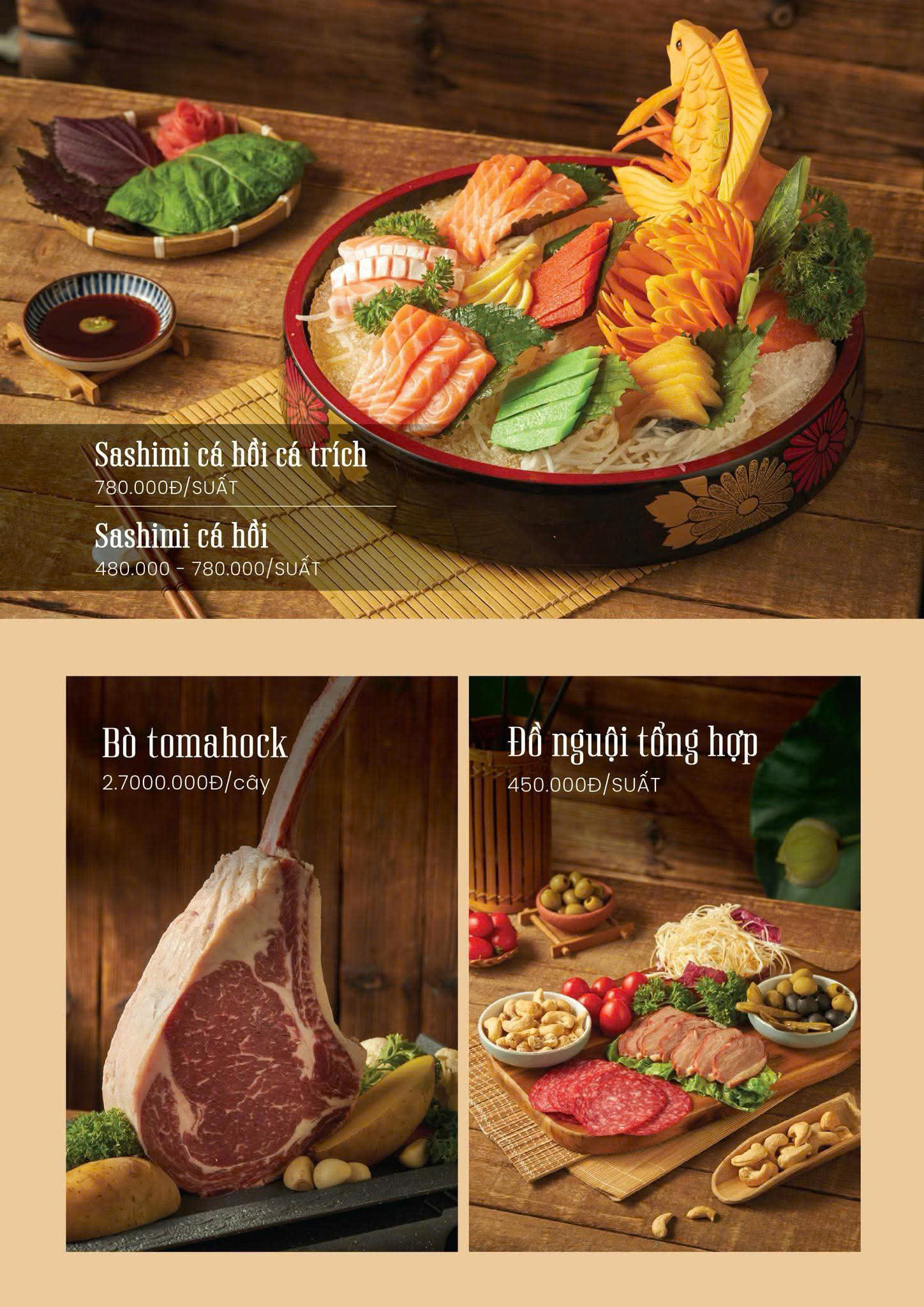 Menu Cánh Sen Vàng - KĐT Thành Phố Giao Lưu 7