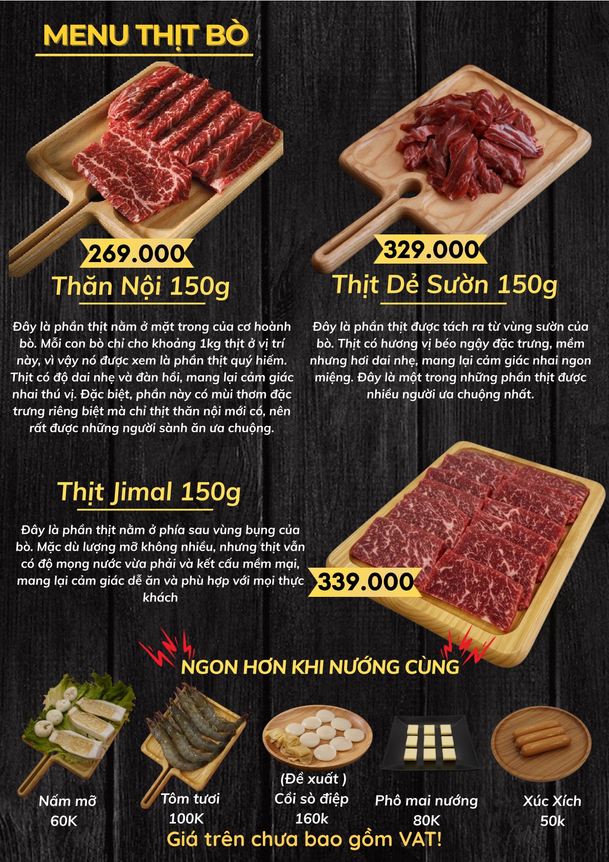 Menu Geon Bot Dae - KĐT Mỹ Đình 8