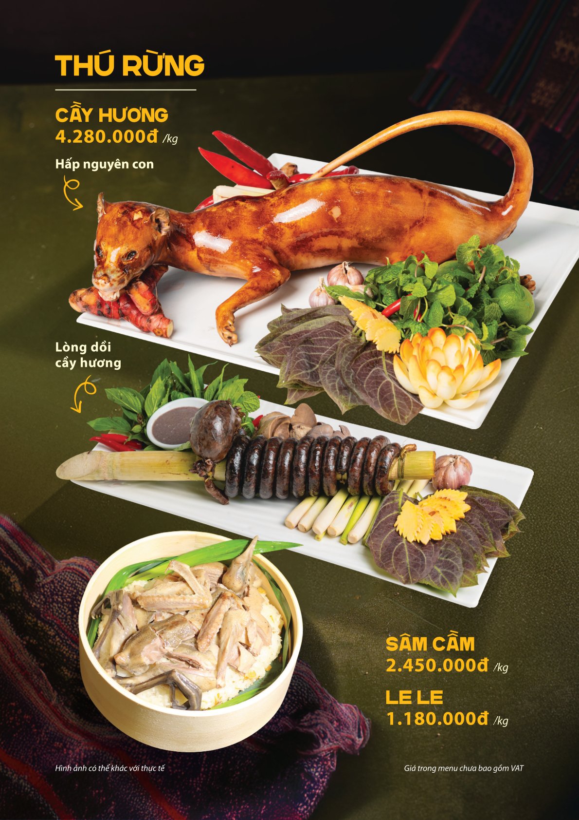 Menu Ẩm thực 6 Hòn 6 