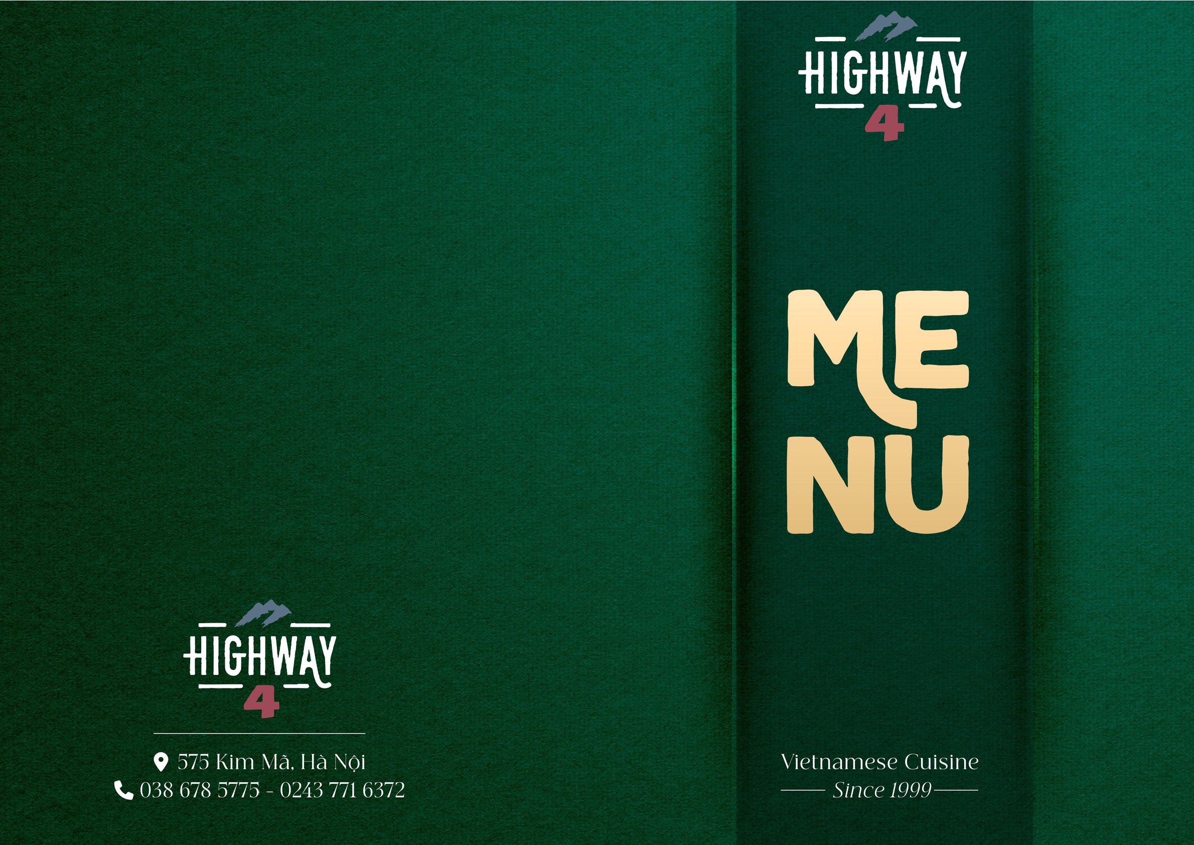 Menu Highway4 - Kim Mã 1 