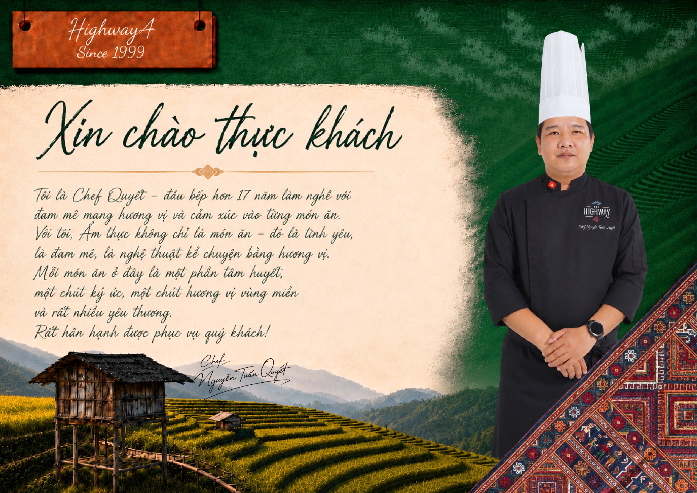 Menu Highway4 - Kim Mã 2 