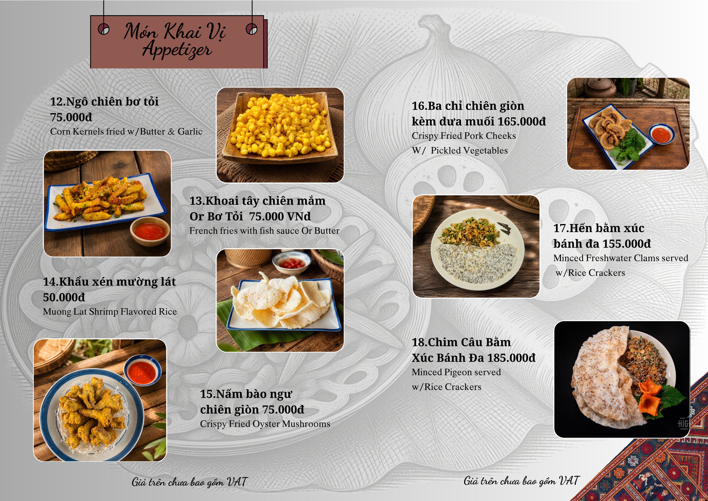Menu Highway4 - Kim Mã 4 