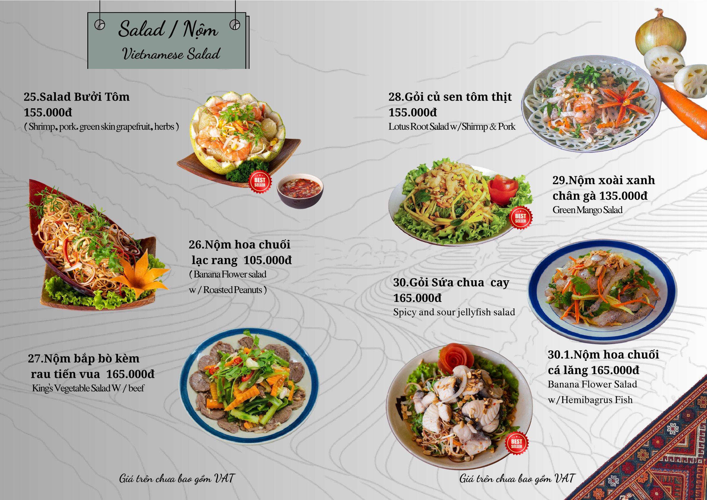 Menu Highway4 - Kim Mã 6 