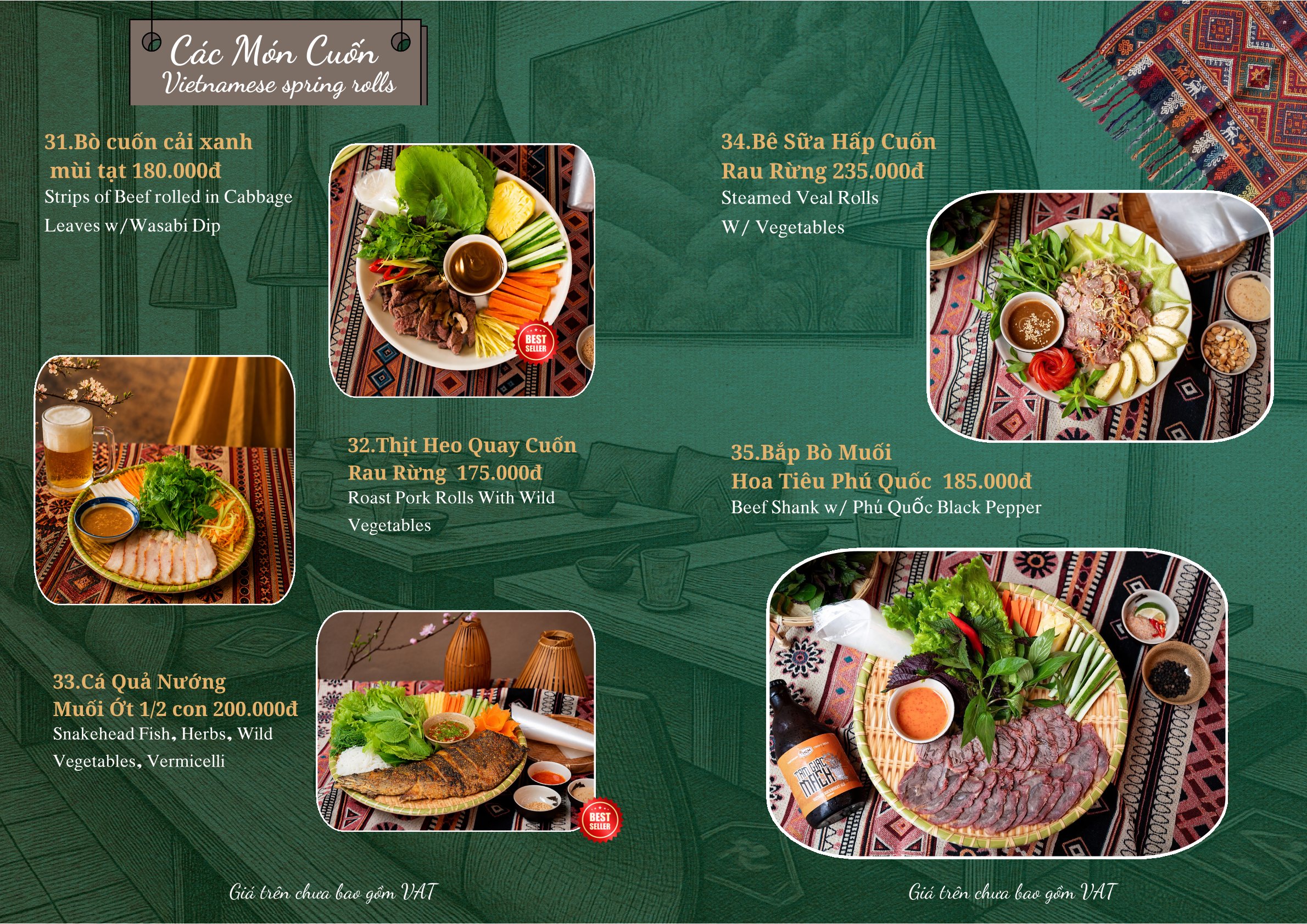 Menu Highway4 - Kim Mã 7 