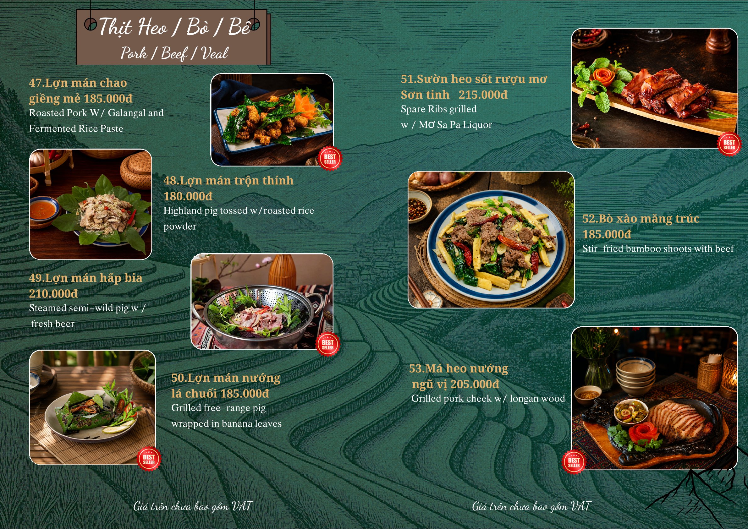 Menu Highway4 - Kim Mã 9 