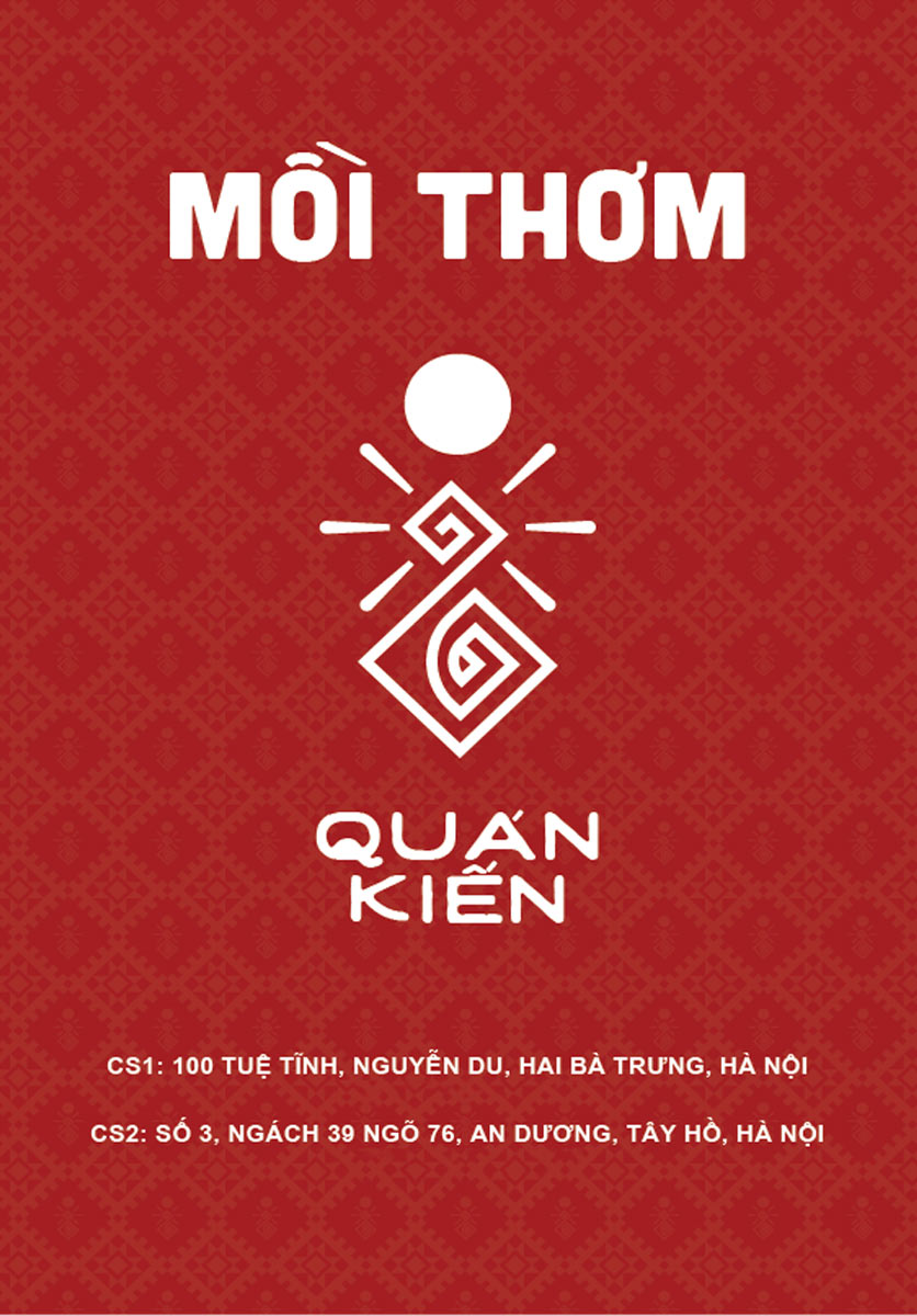 Menu Quán Kiến - Tuệ Tĩnh 18 