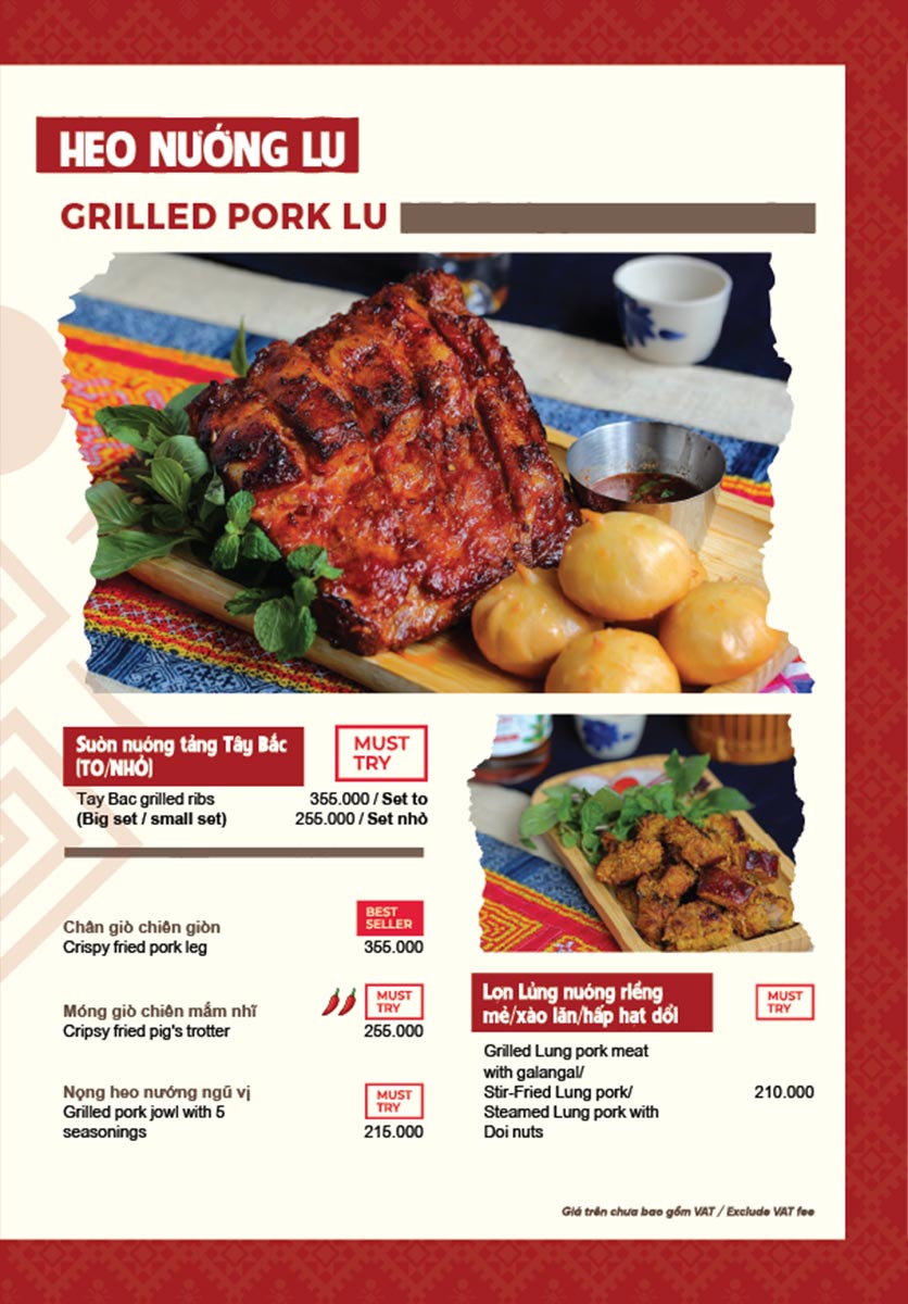 Menu Quán Kiến - Tuệ Tĩnh 11 