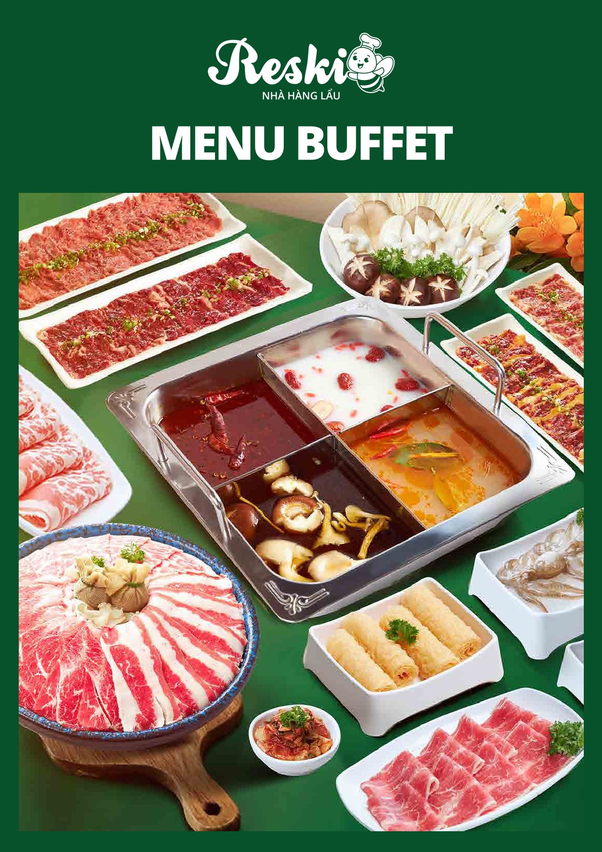 Menu Reski Hotpot - Tên Lửa 1 