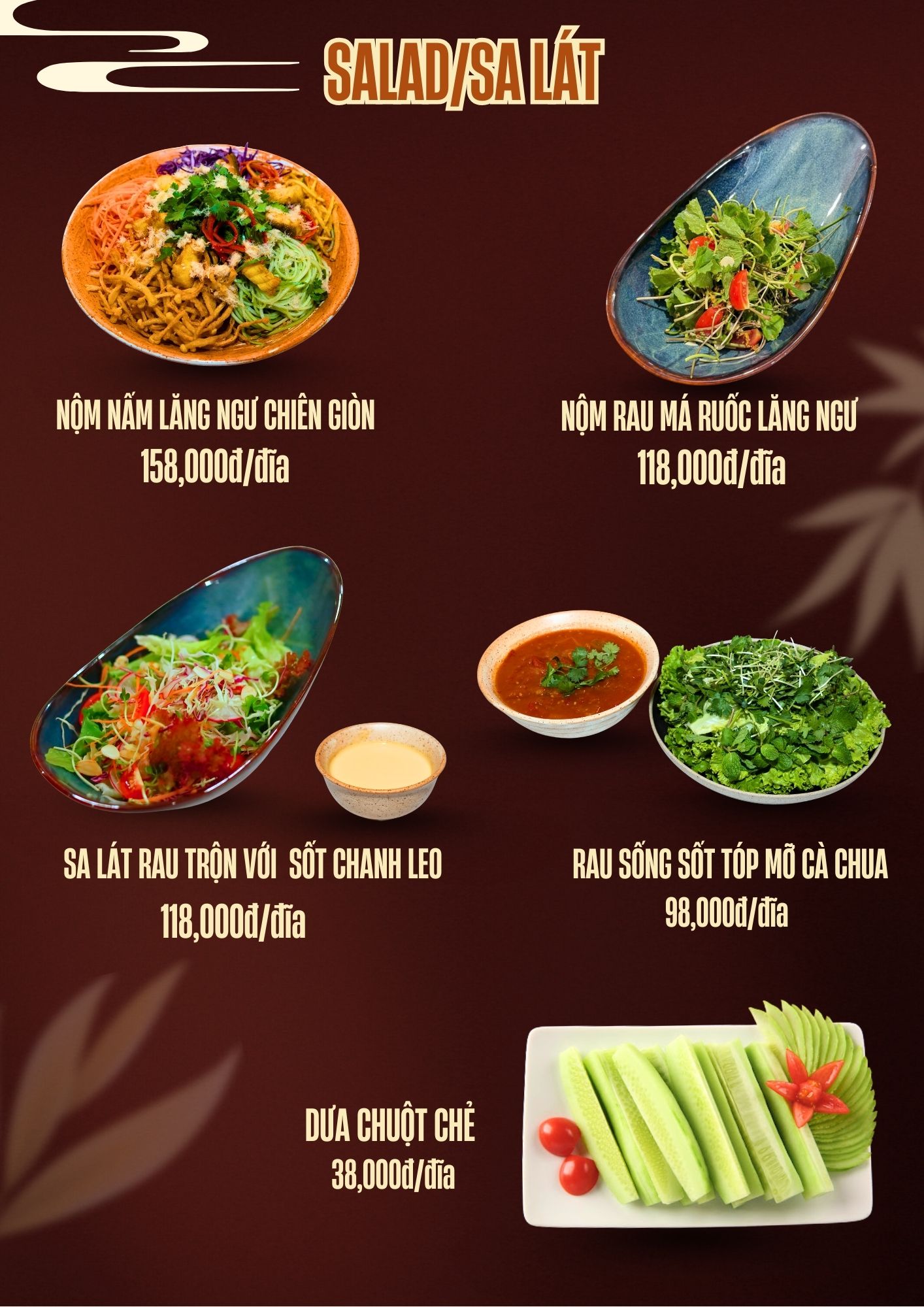 Menu Lăng Ngư - Cao Đạt 2