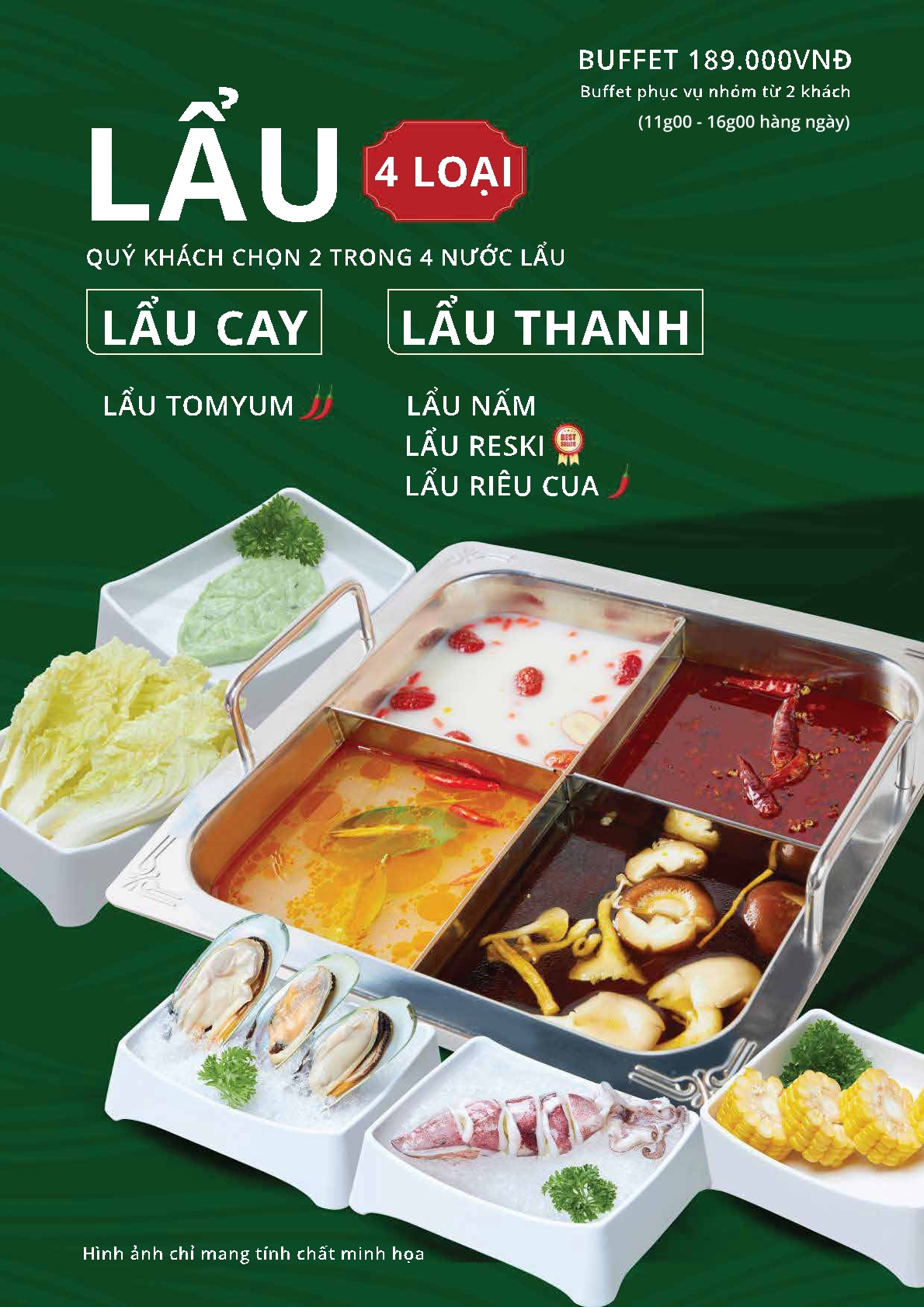 Reski Hotpot - Tên Lửa | Trọn Vị Lẩu Tươi Ngon Giá Hợp Lý