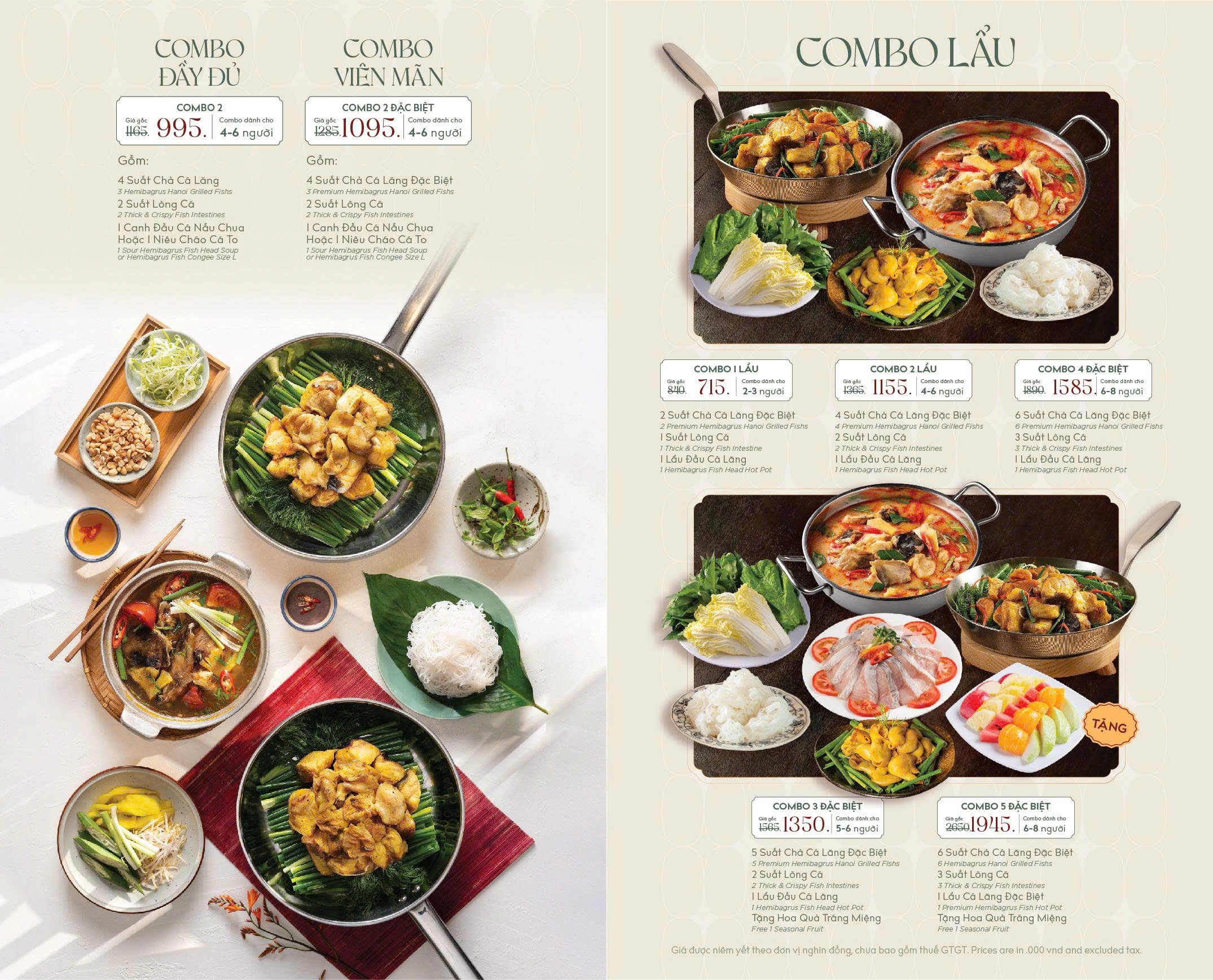 Menu Chả Cá Hàng Sơn - Hoàng Đạo Thuý 4