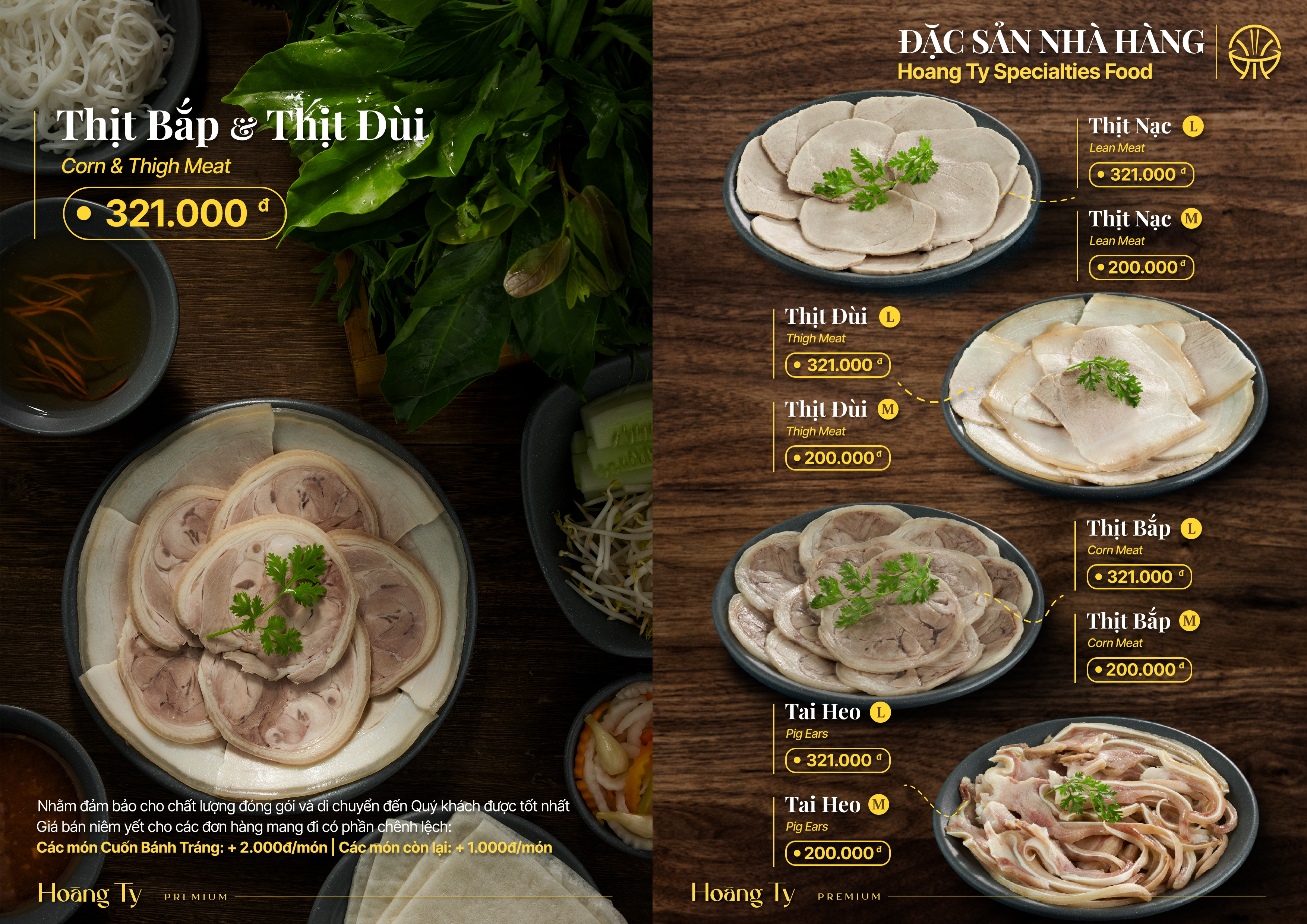 Menu Hoàng Ty Premium - Đường số 41 2
