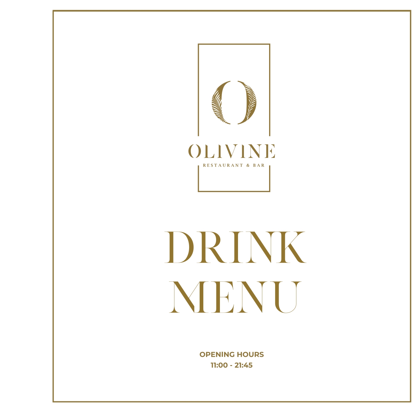 Menu Nhà hàng Olivine - Đường Thành 9 