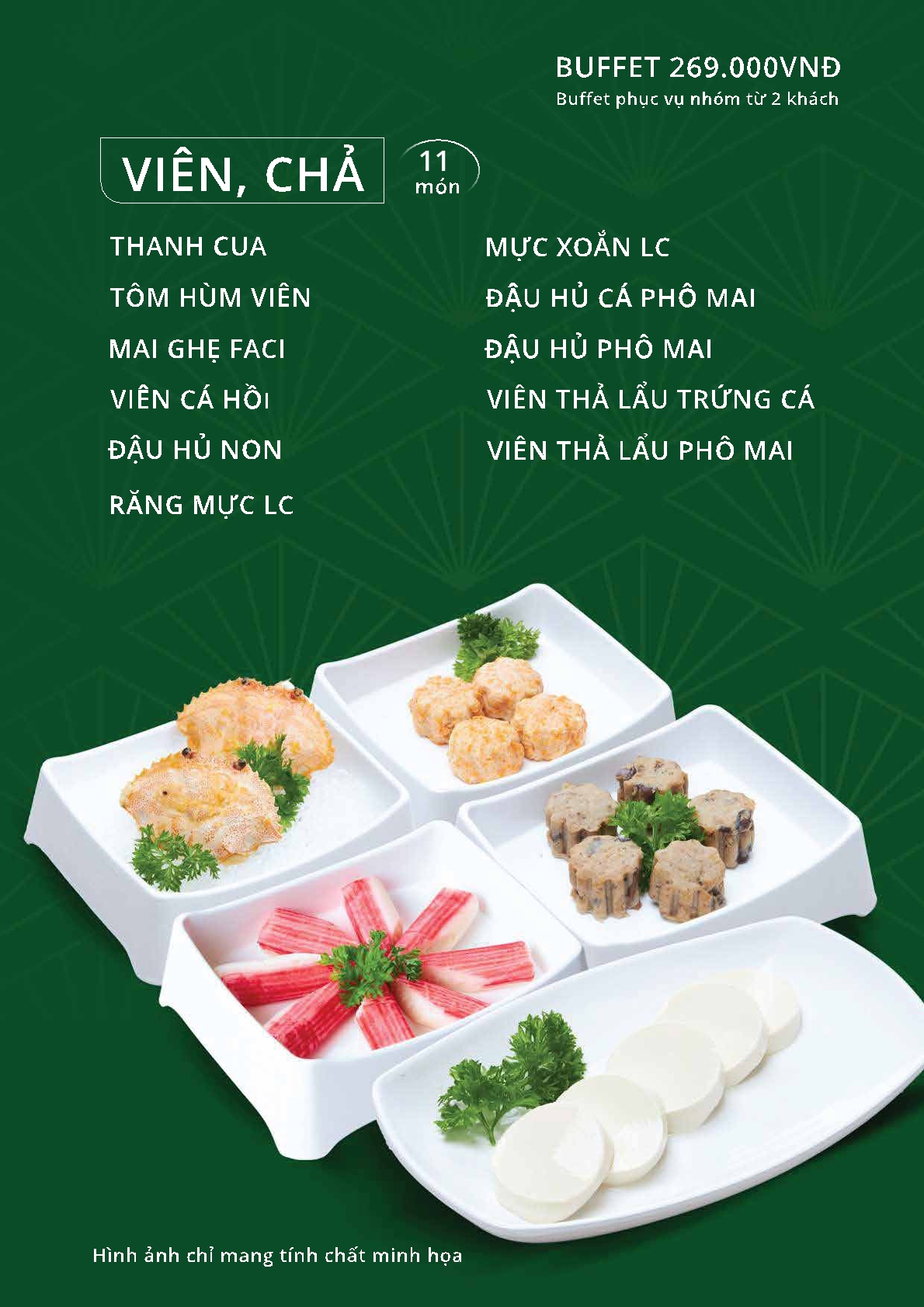 Suất buffet 279K-3