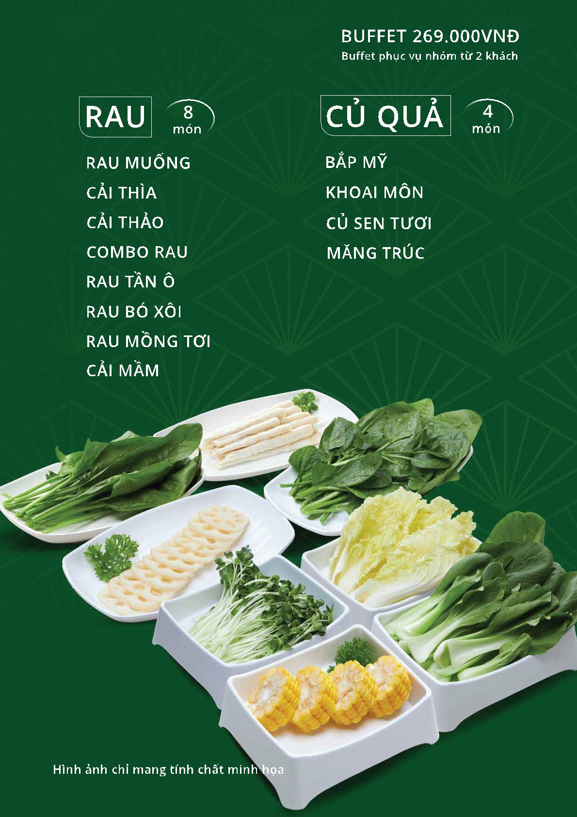 Suất buffet 279K-4