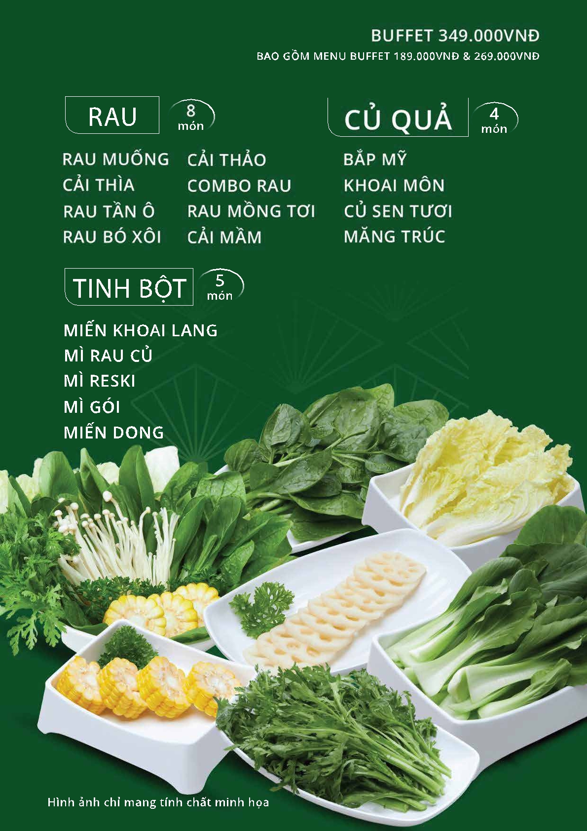 Suất buffet 349K-4