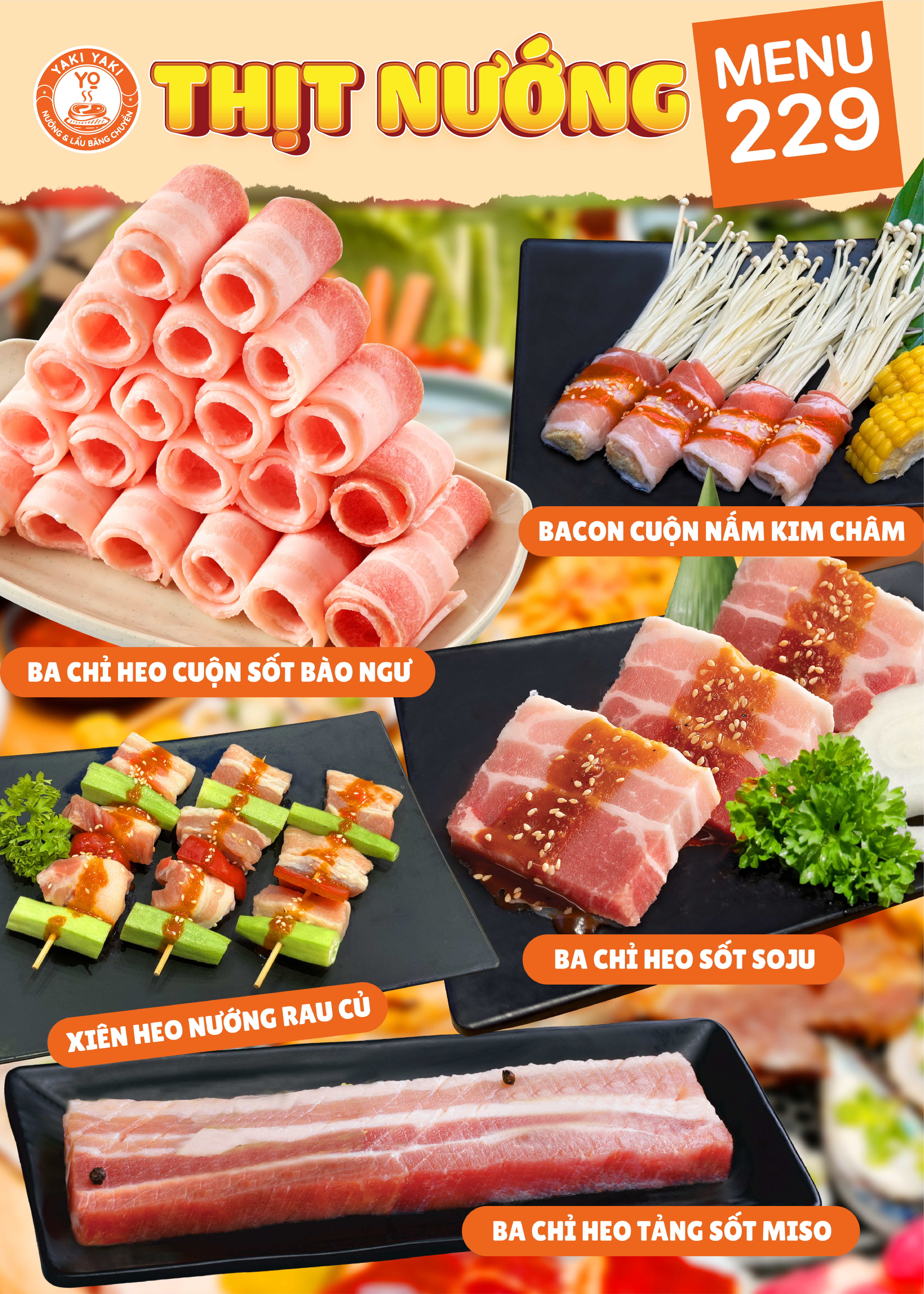 Menu Yaki Yaki Yo - Tây Thạnh 4