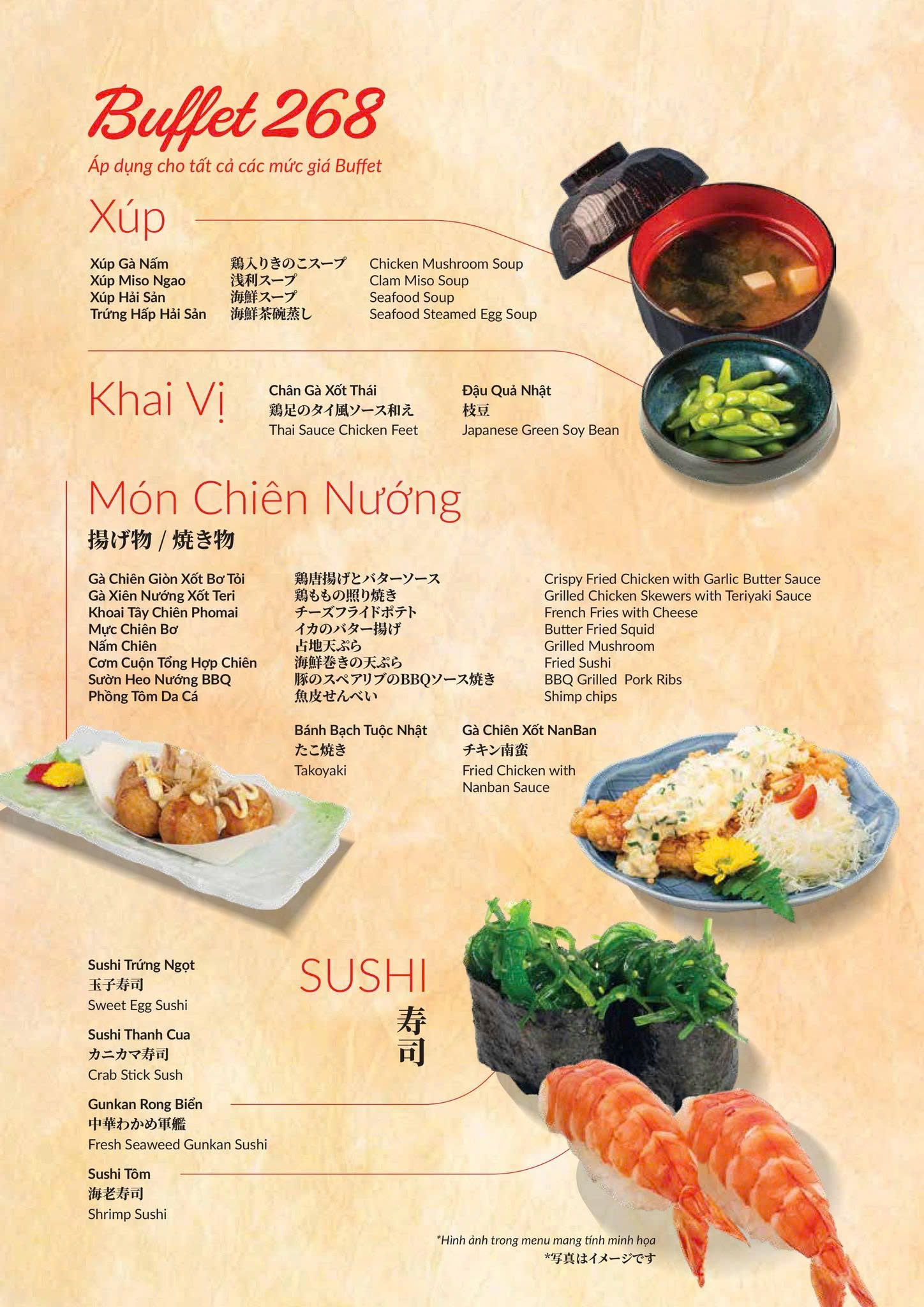 Menu Hatoyama - Hạ Long 2