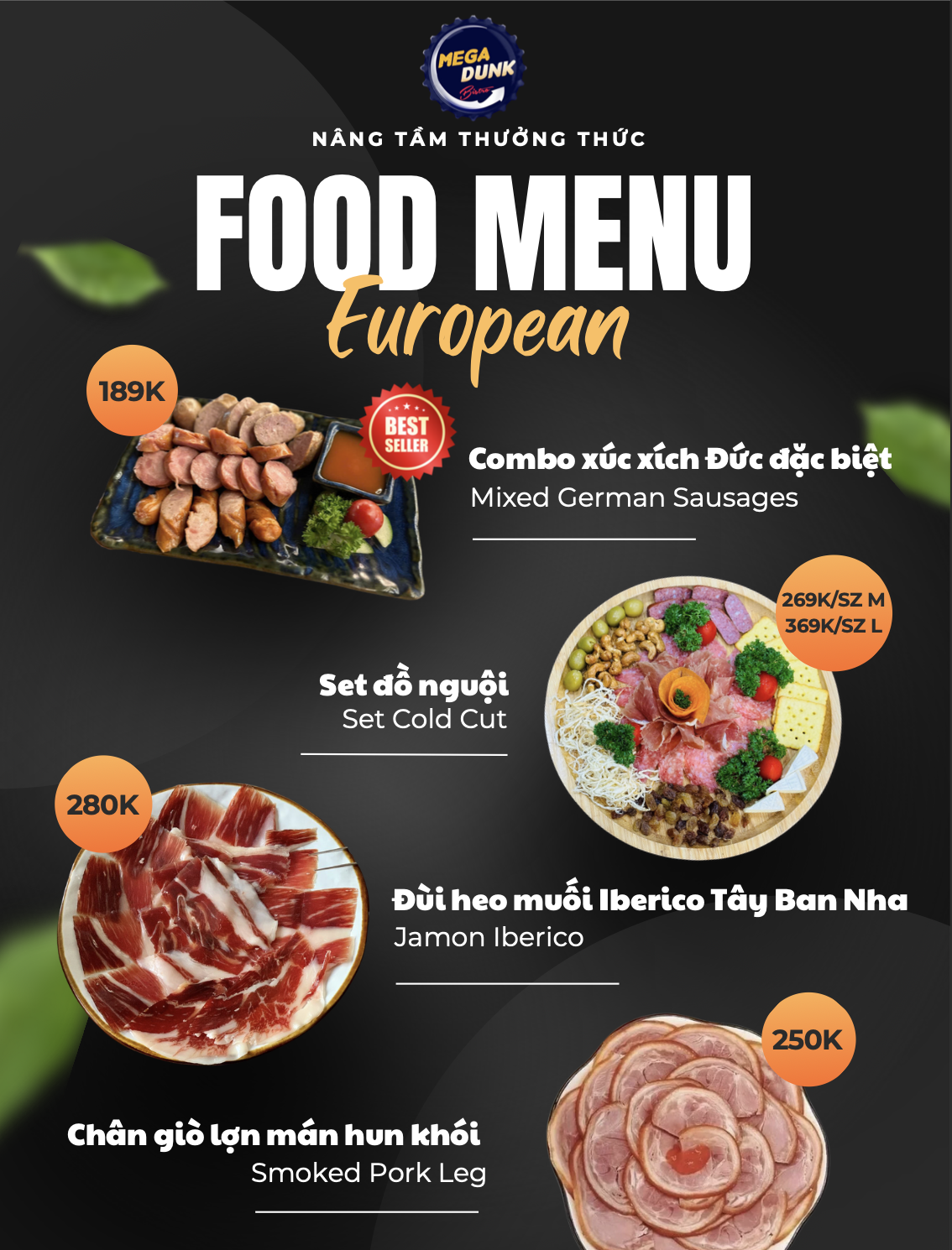 Menu Mega Dunk Bistro - Nguyễn Chánh 8