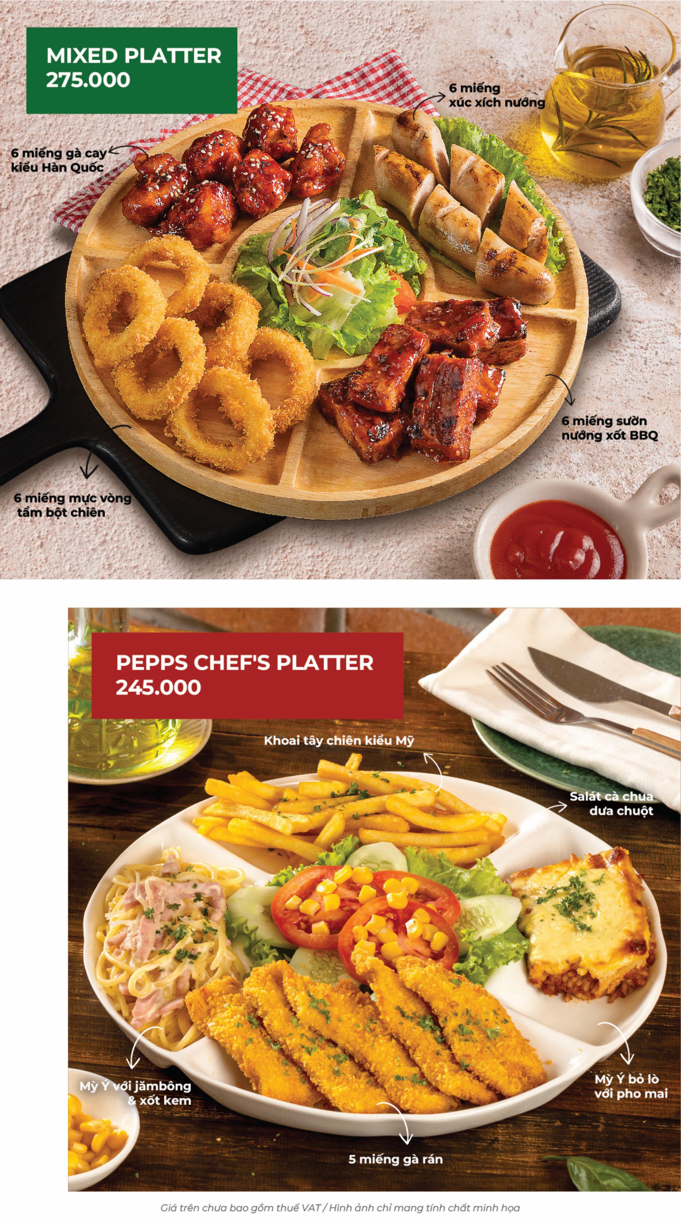 Menu Pepperonis - Trần Phú 3