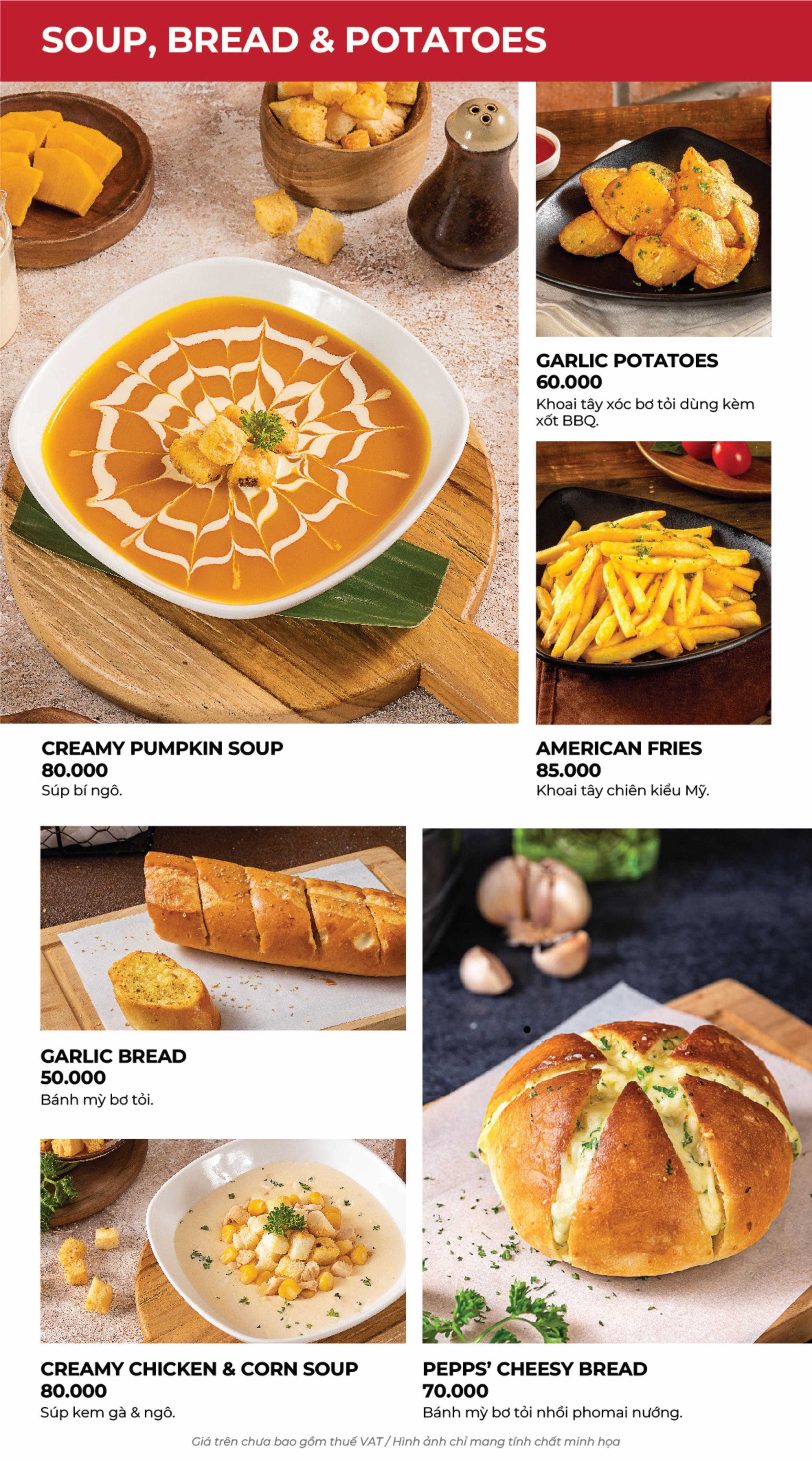 Menu Pepperonis - Trần Phú 4
