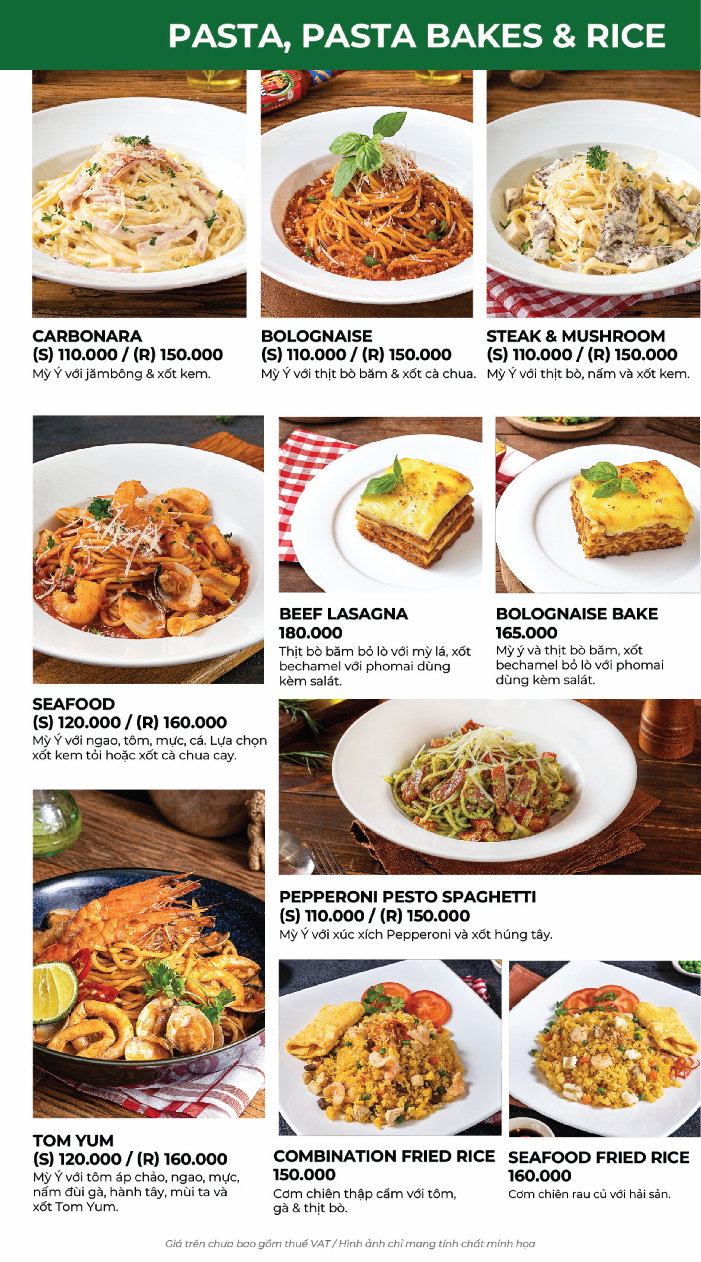 Menu Pepperonis - Trần Phú 7