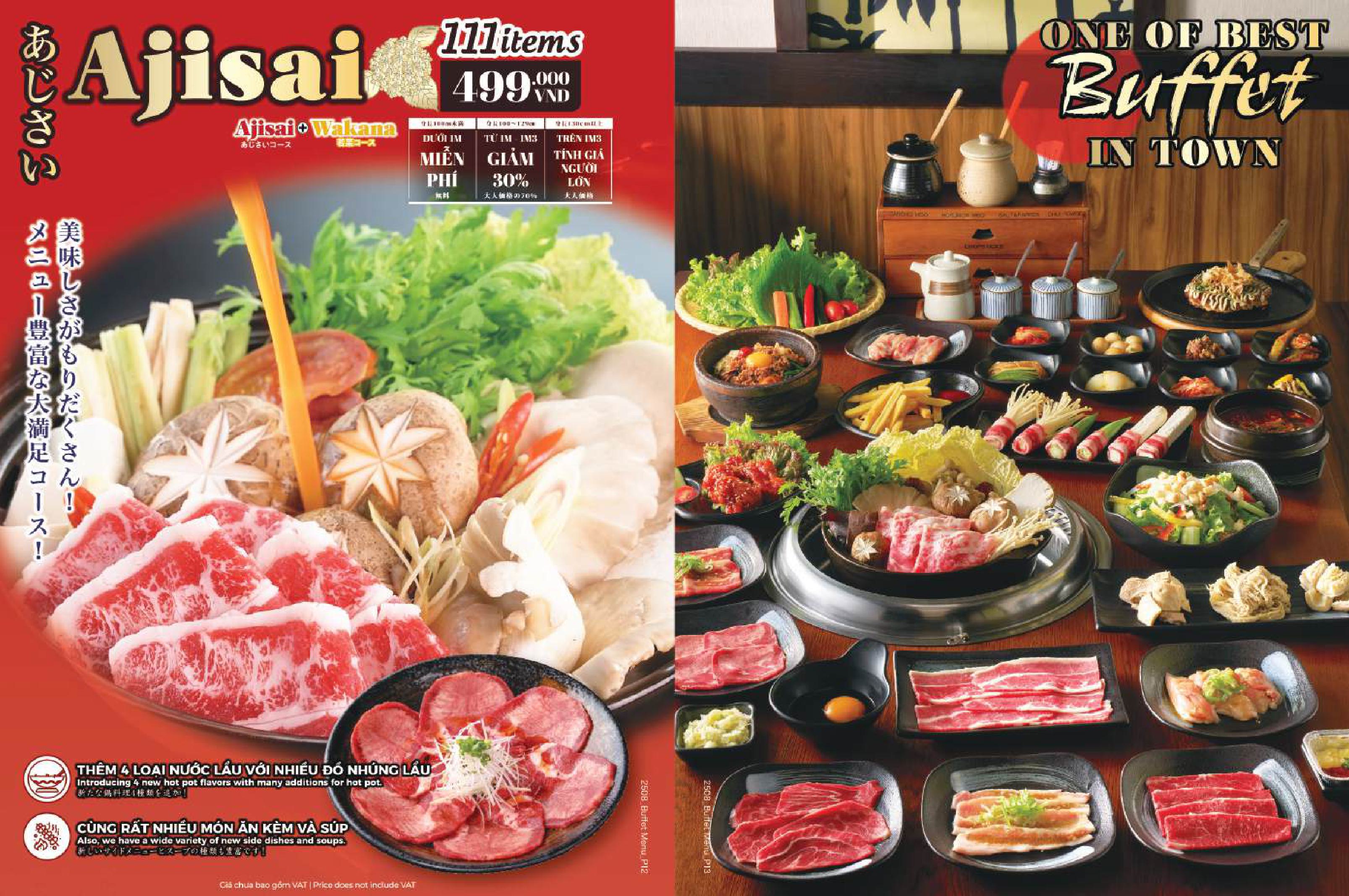 Menu Anrakutei Premium - Nguyễn Trãi 7