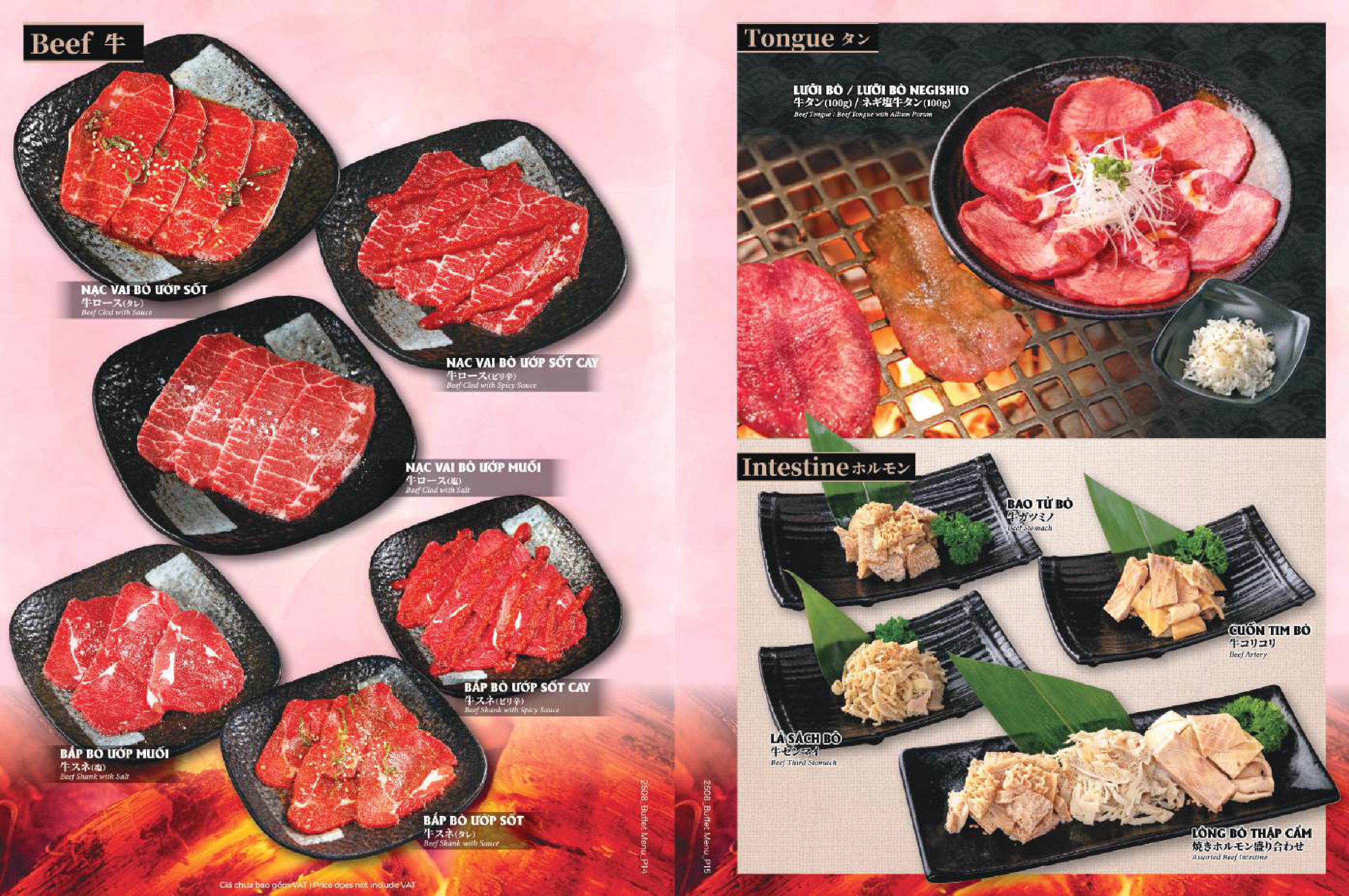 Menu Anrakutei Premium - Nguyễn Trãi 8