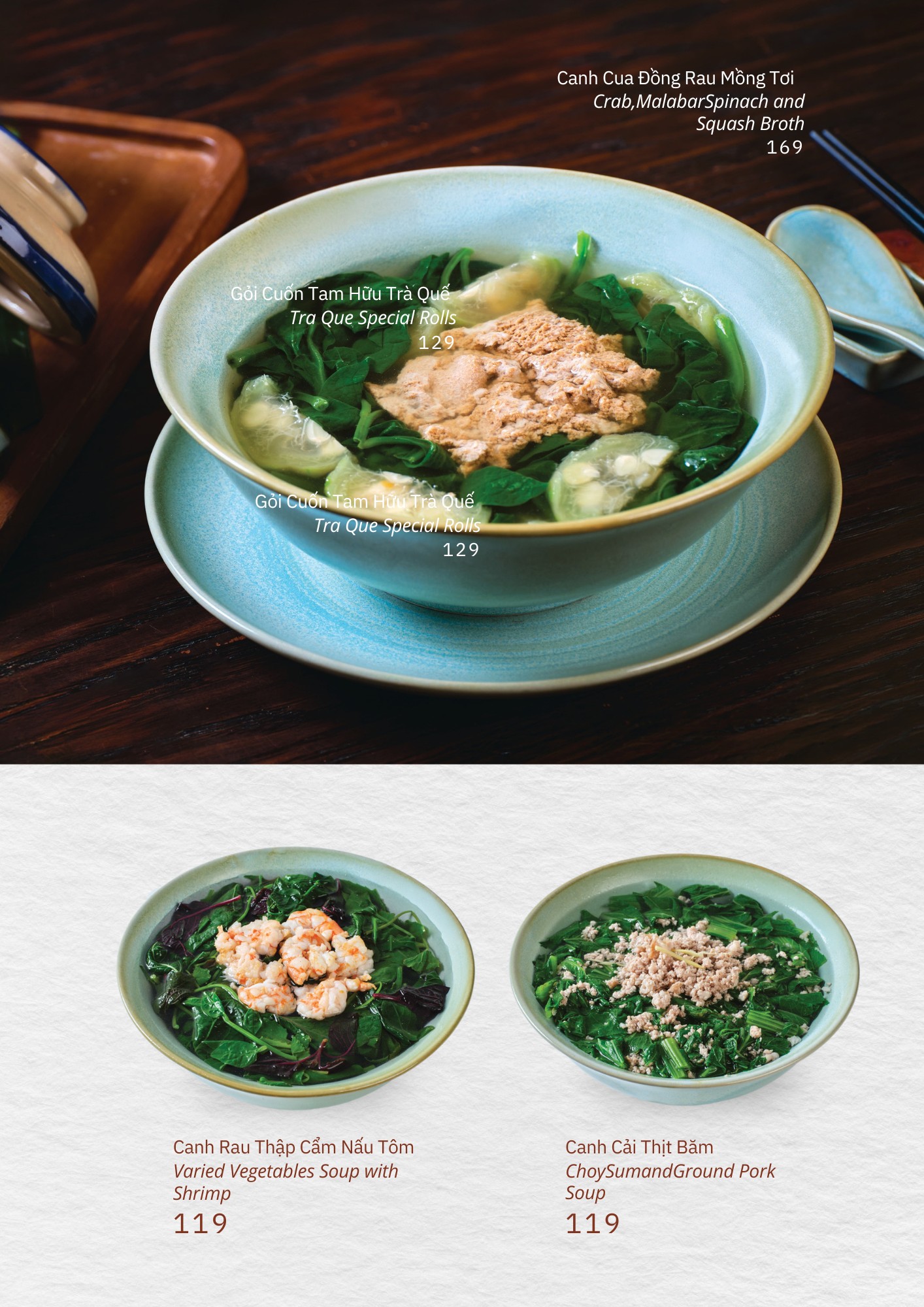 Menu Ngon Phố Hội - Authentic Vietnamese Cuisine - Hội An 7 