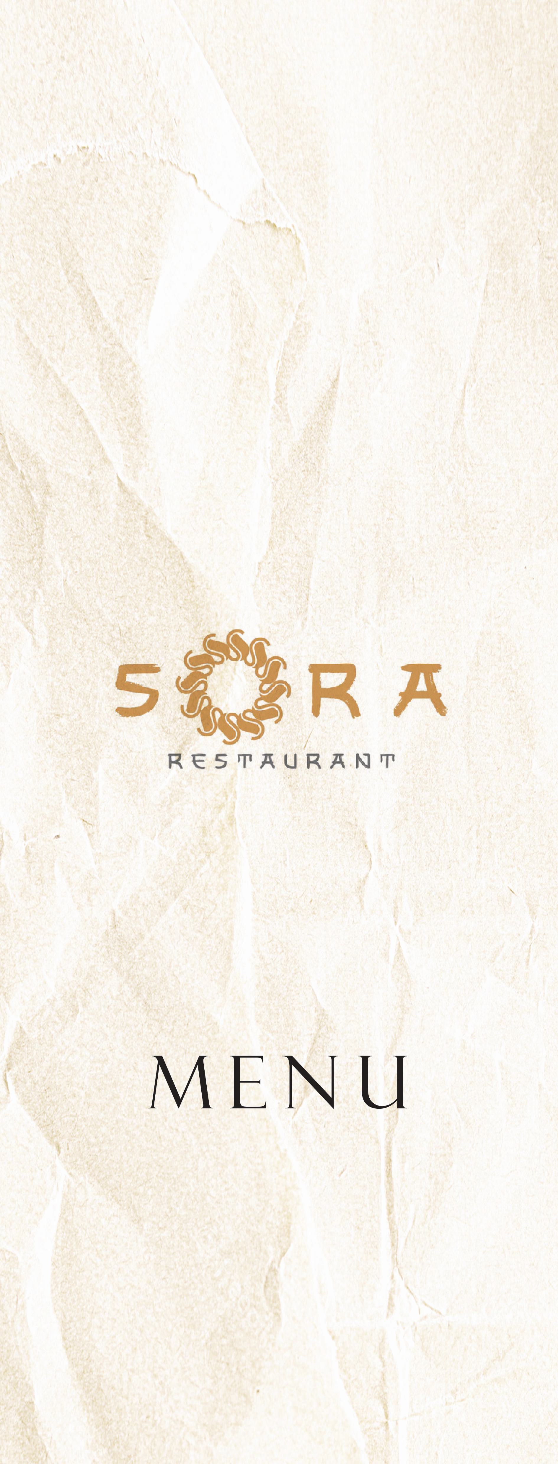Menu SORA Restaurant - Hàm Long 1 