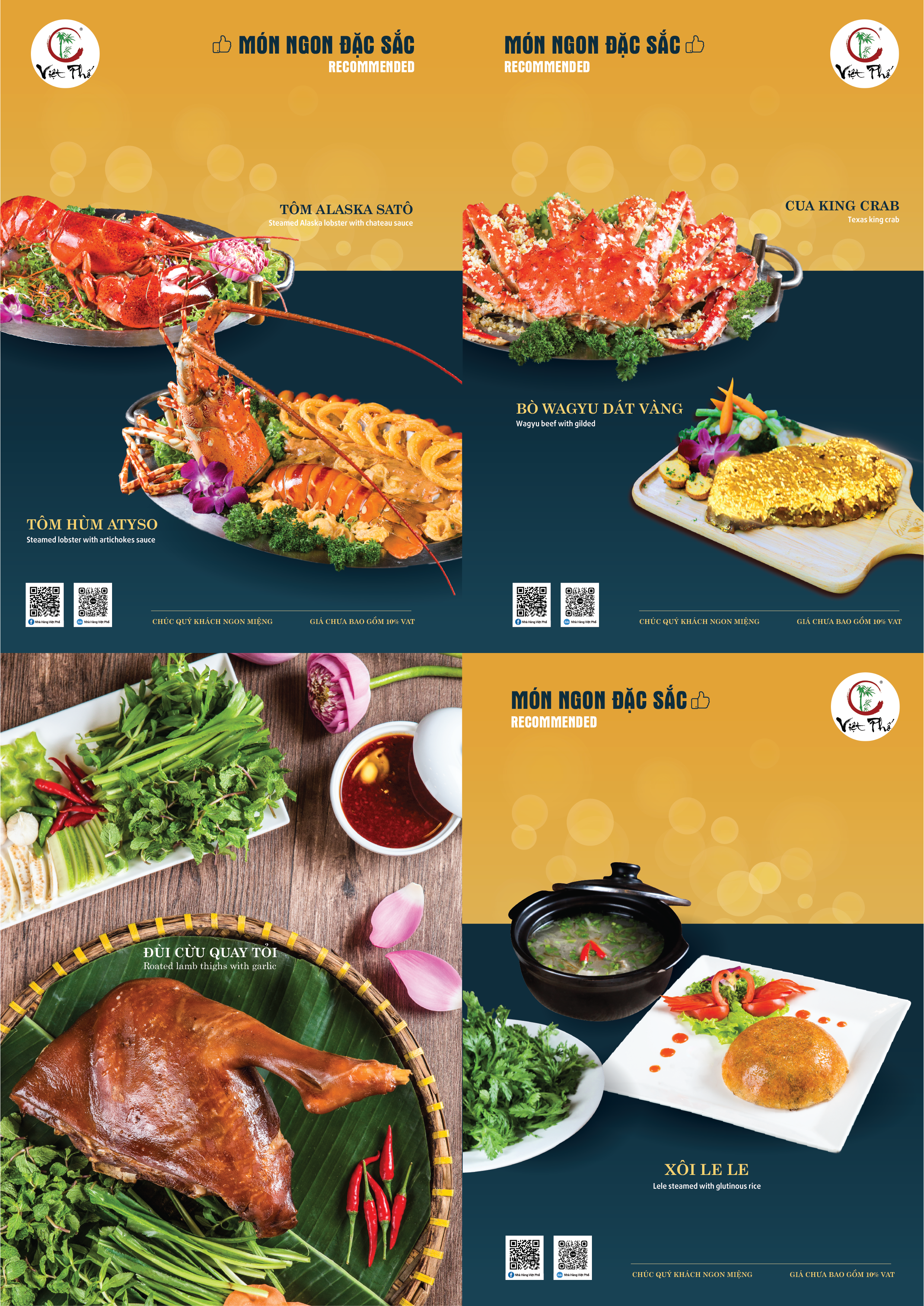 Menu Việt Phố - 45,47,49 Lê Quý Đôn 1