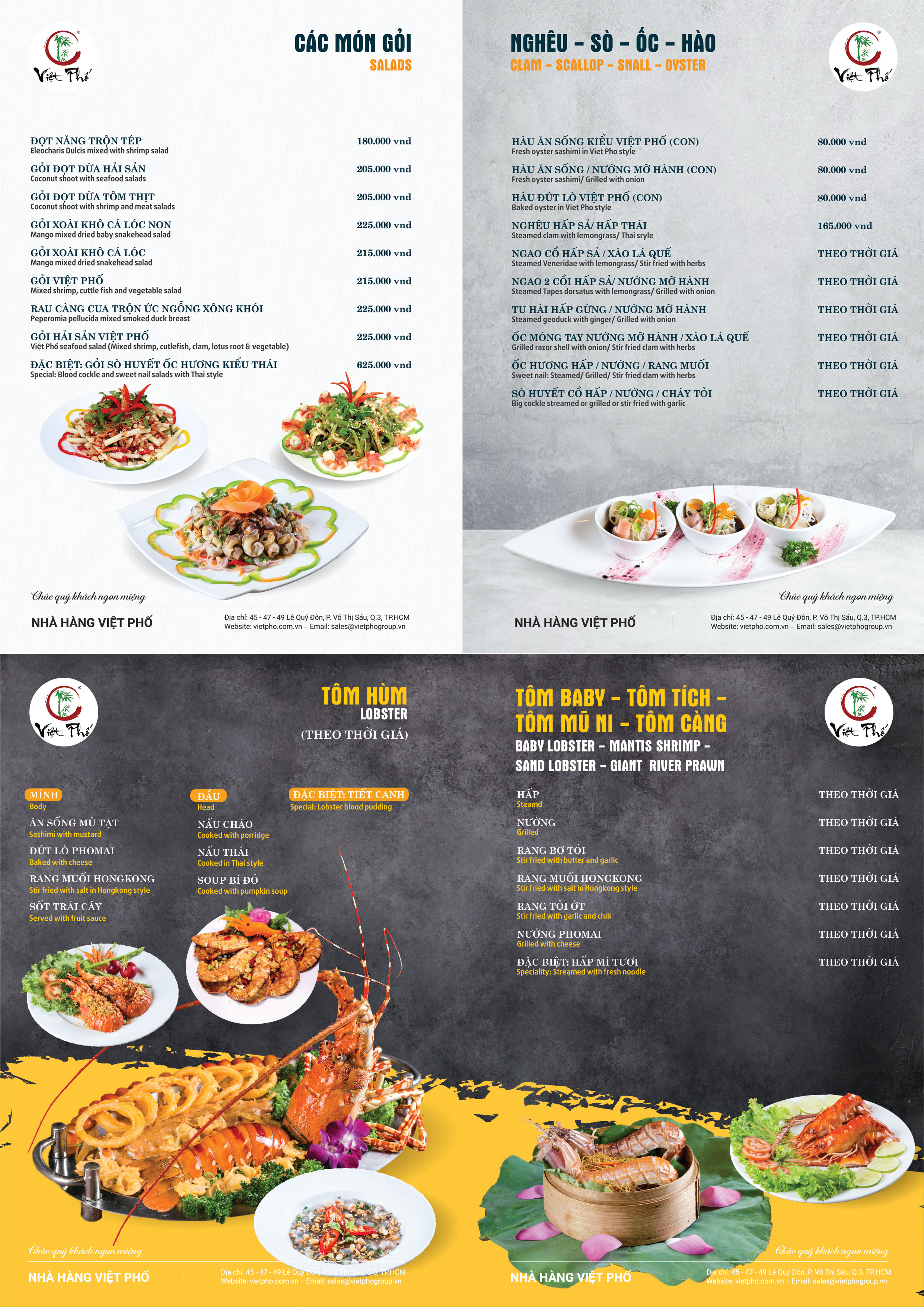 Menu Việt Phố - 45,47,49 Lê Quý Đôn 4