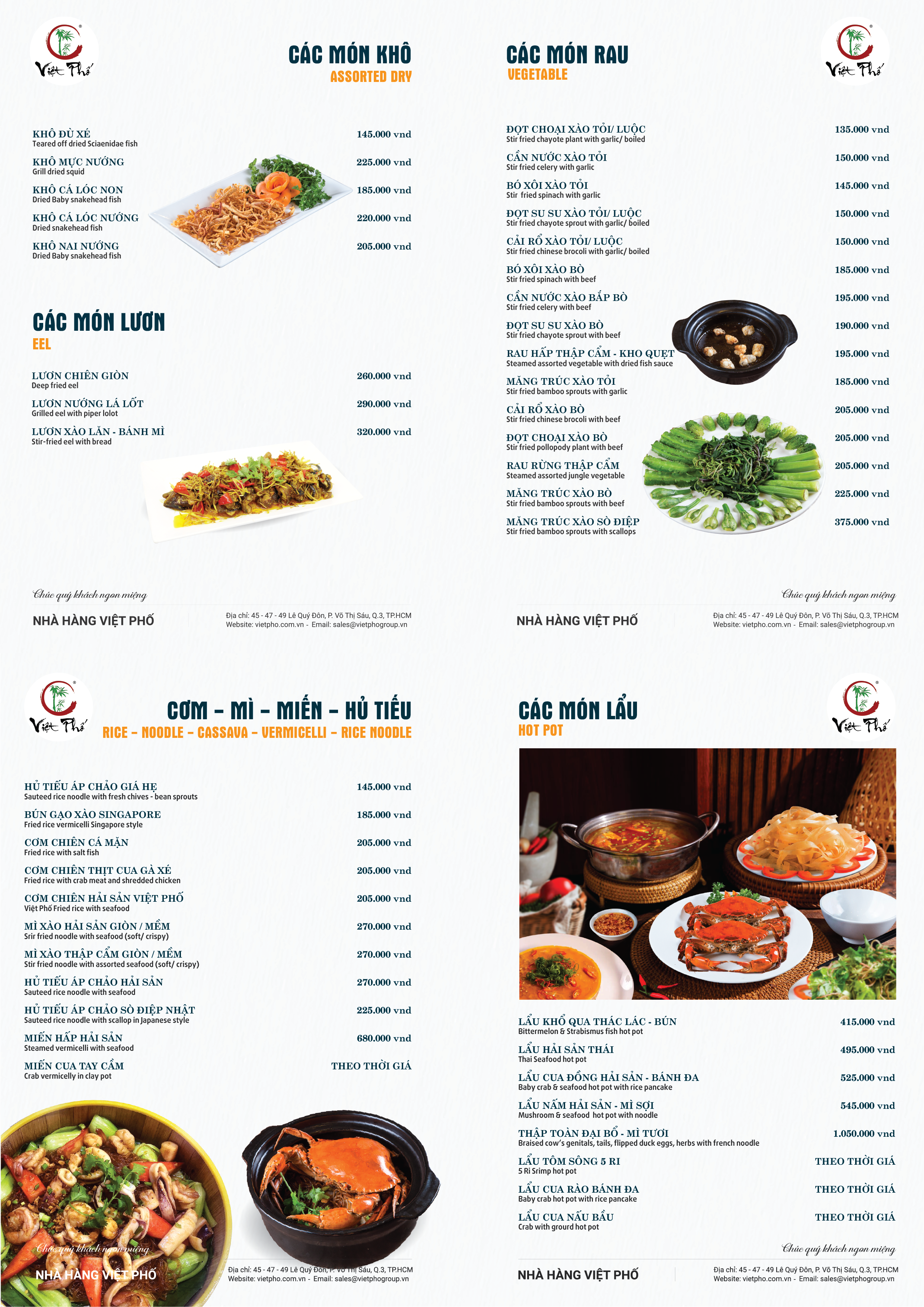 Menu Việt Phố - 45,47,49 Lê Quý Đôn 8