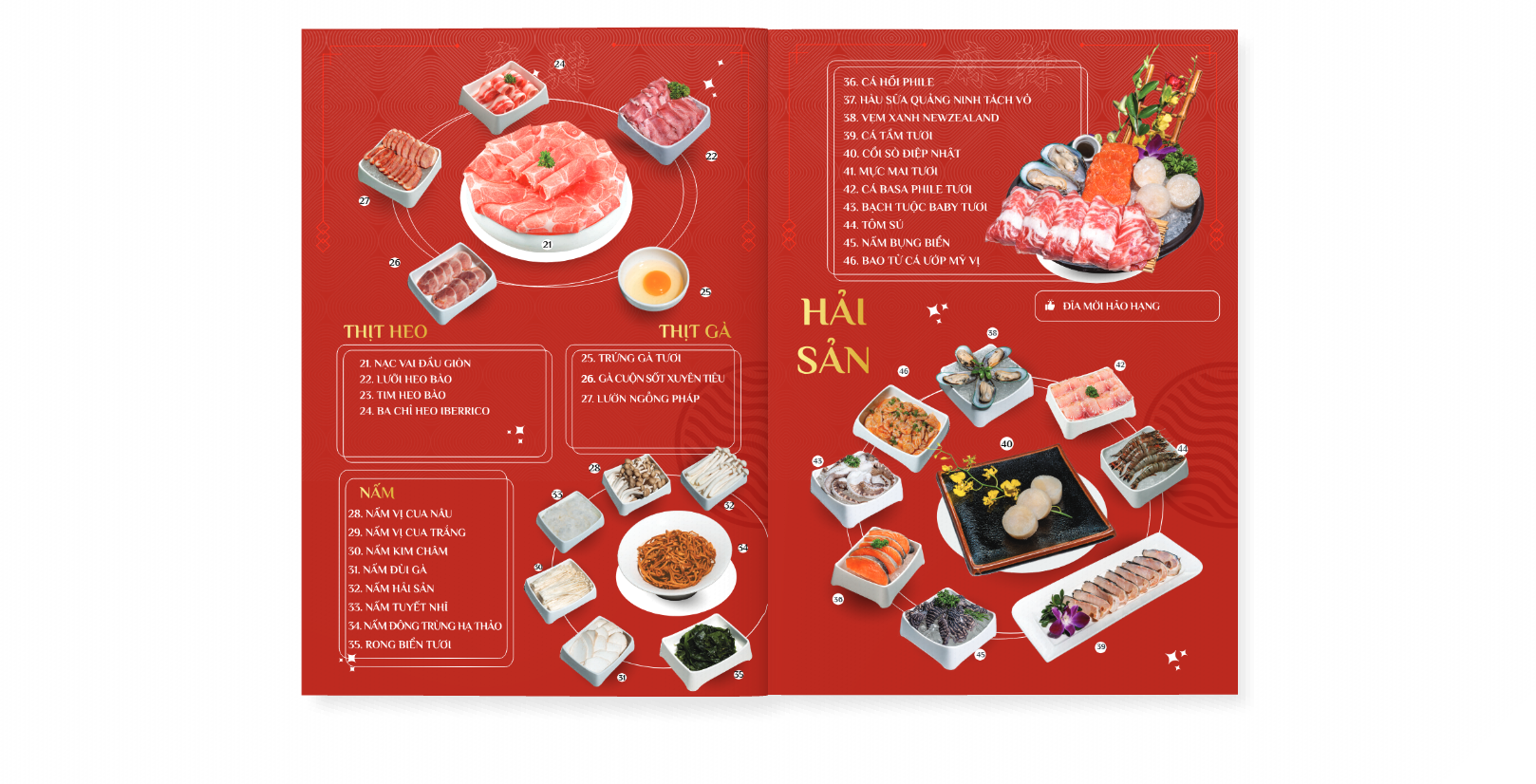 Menu Nhà hàng MALA - Vincom Mega Mall Tây Mỗ 3