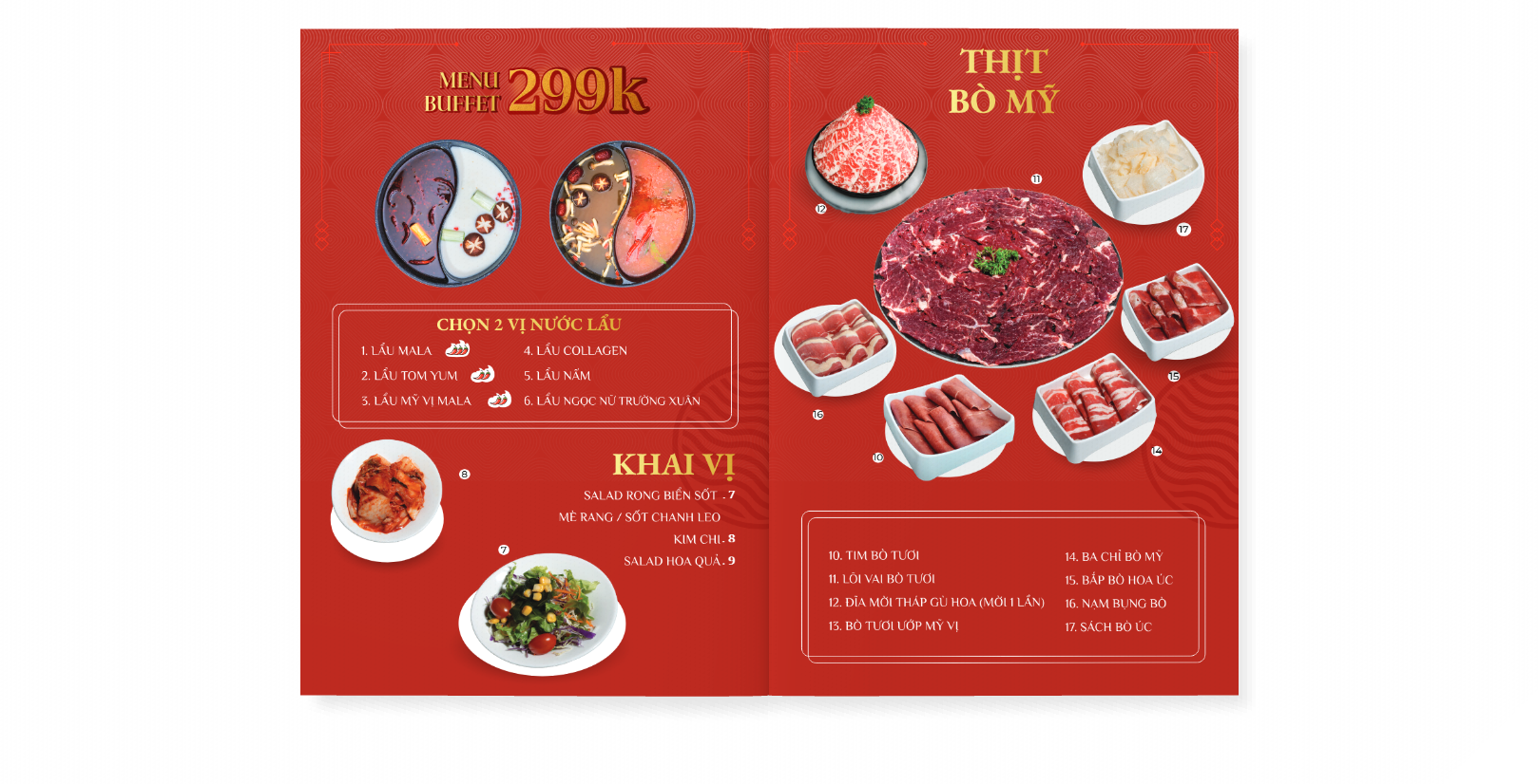 Menu Nhà hàng MALA - Vincom Mega Mall Tây Mỗ 5