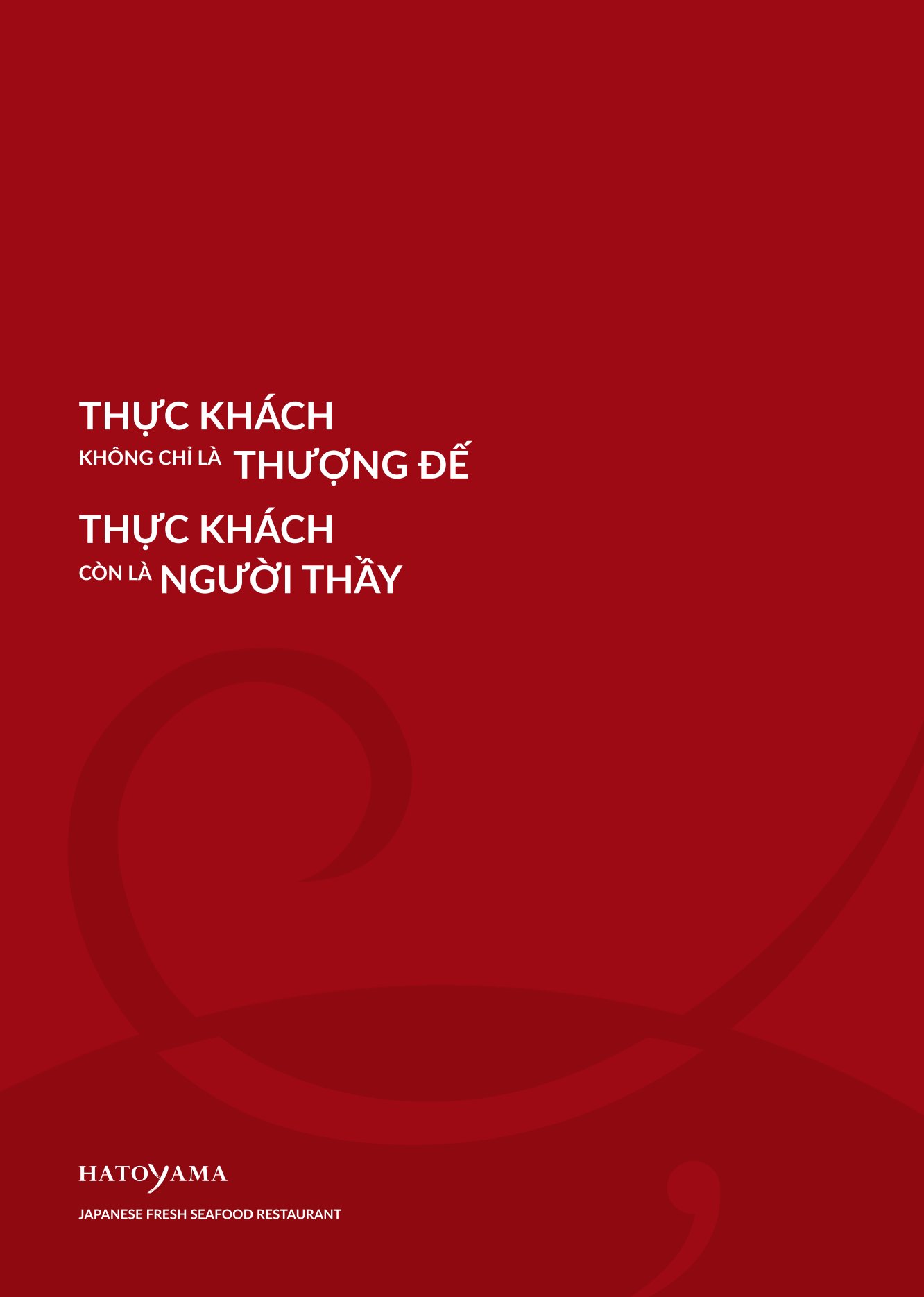 Menu Hatoyama - Hạ Long 2 