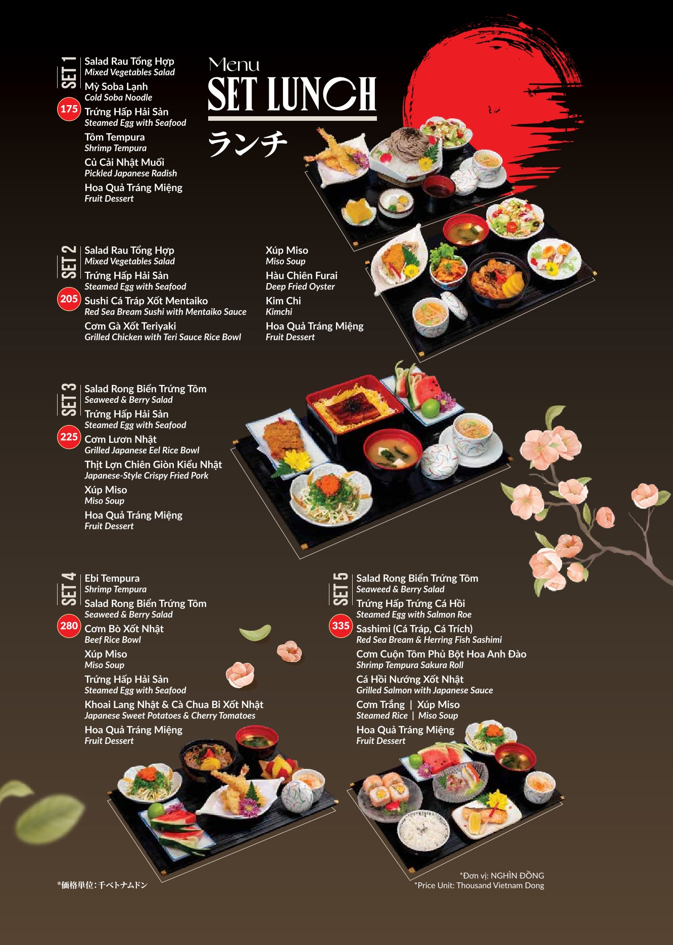 Menu Hatoyama - Hạ Long 6 